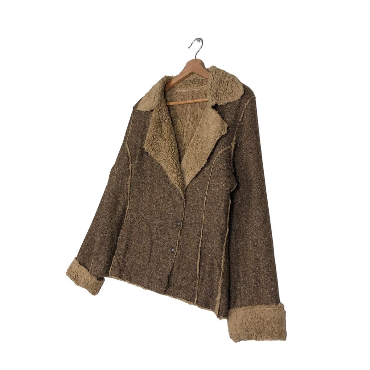 Vintage 🔥Vintage Issey Miyake Bisty Patch Work Jacket Double Collar Size US M / EU 48-50 / 2 - 2 Thumbnail