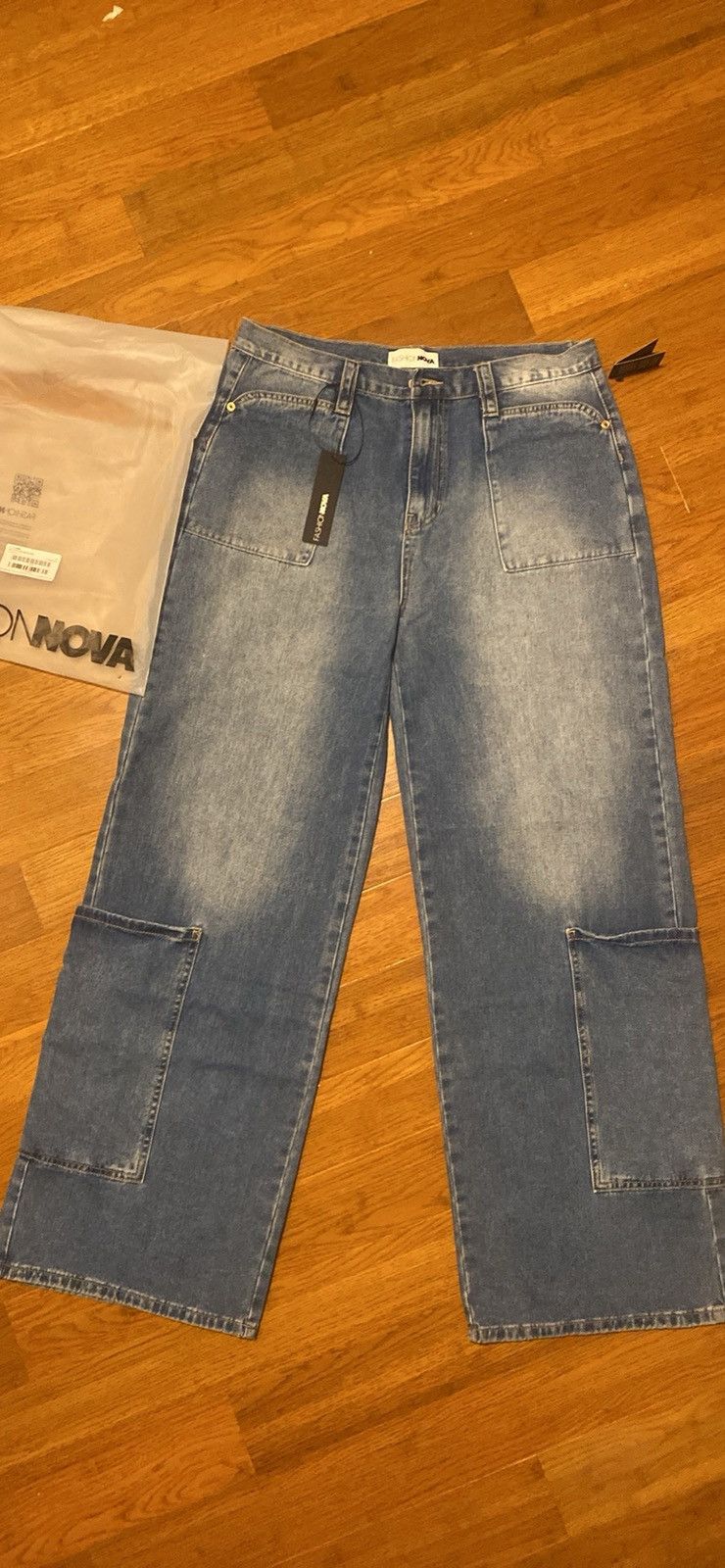 Fashion Nova Brand new Denim jeans (Female) Size 32" / US 10 / IT 46 - 1 Thumbnail