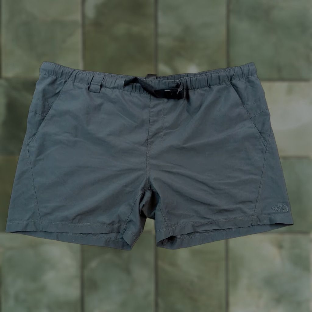 The North Face The North Face Mens Shorts Green 2XL Athletic Outdoor Polyester Elastic Waist Size US 39 - 1 Thumbnail