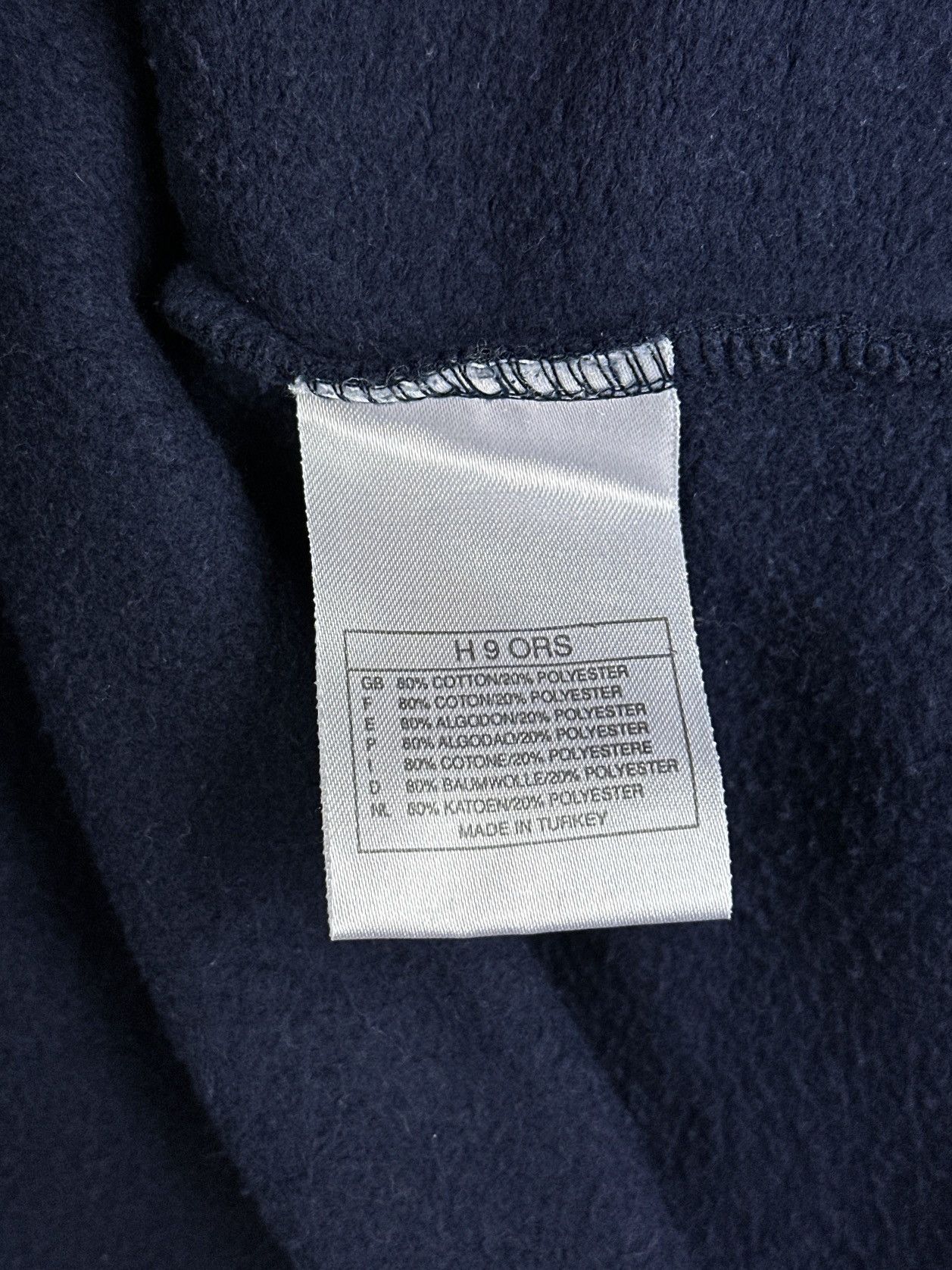 Nike Vintage 90’s Nike Big Logo Swoosh 1/4 Zip Pullover Hooded Size M / US 6-8 / IT 42-44 - 7 Thumbnail