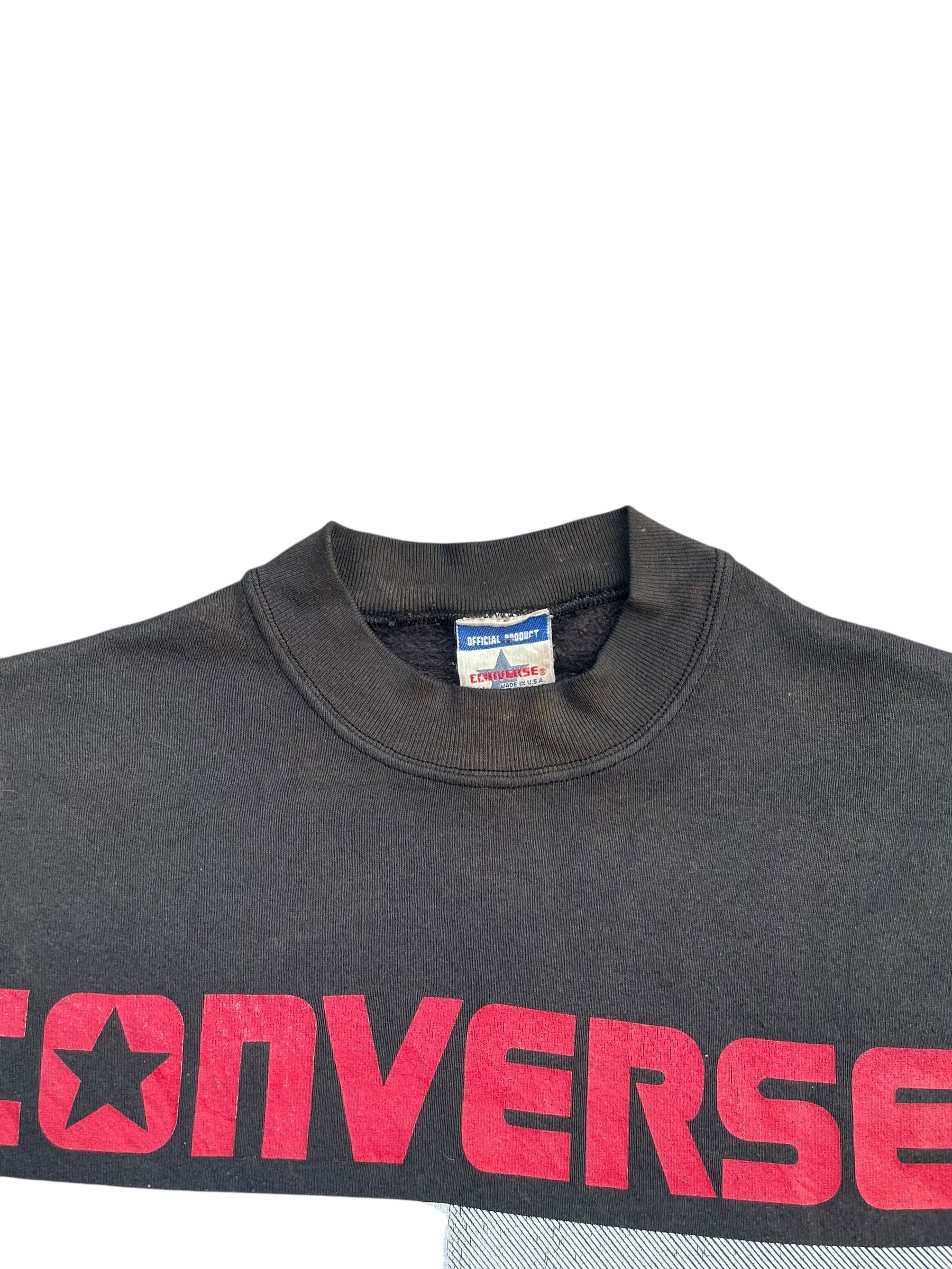 Converse Vintage Converse Sweatshirt Faded Wash Size US L / EU 52-54 / 3 - 5 Thumbnail
