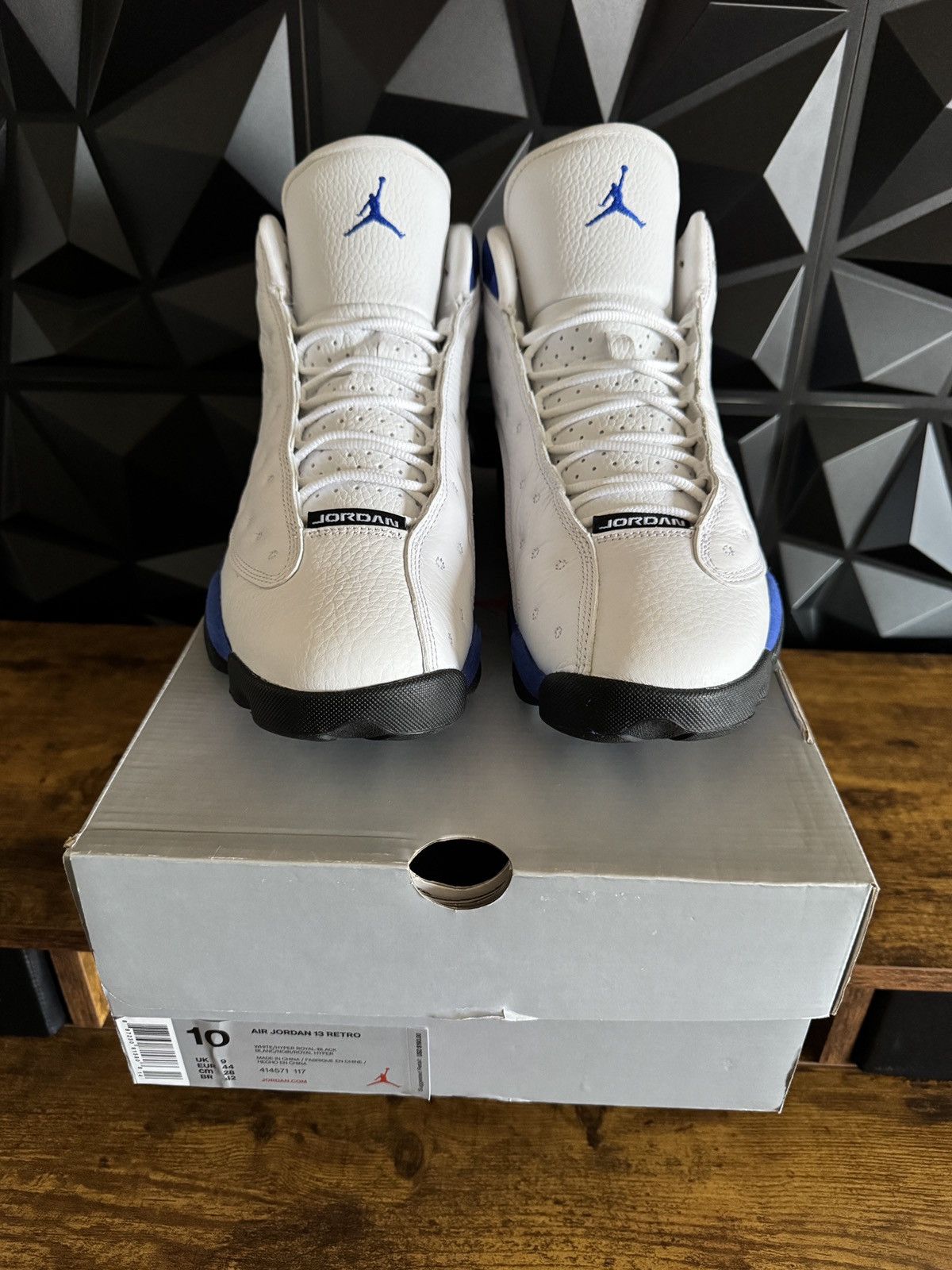 Jordan Brand Jordan 13 Hyper Royal Black Size US 10 / EU 43 - 3 Thumbnail