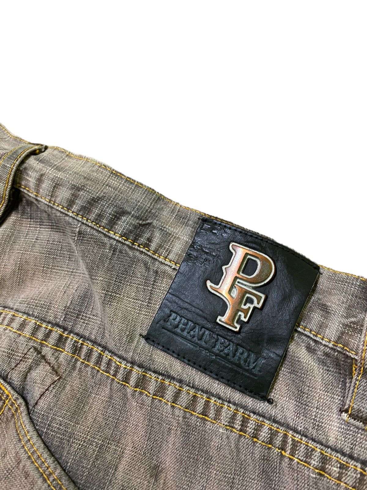 Designer × Phat Farm Baggy PHAT FARM Denim Pant Size US 35 - 19 Thumbnail