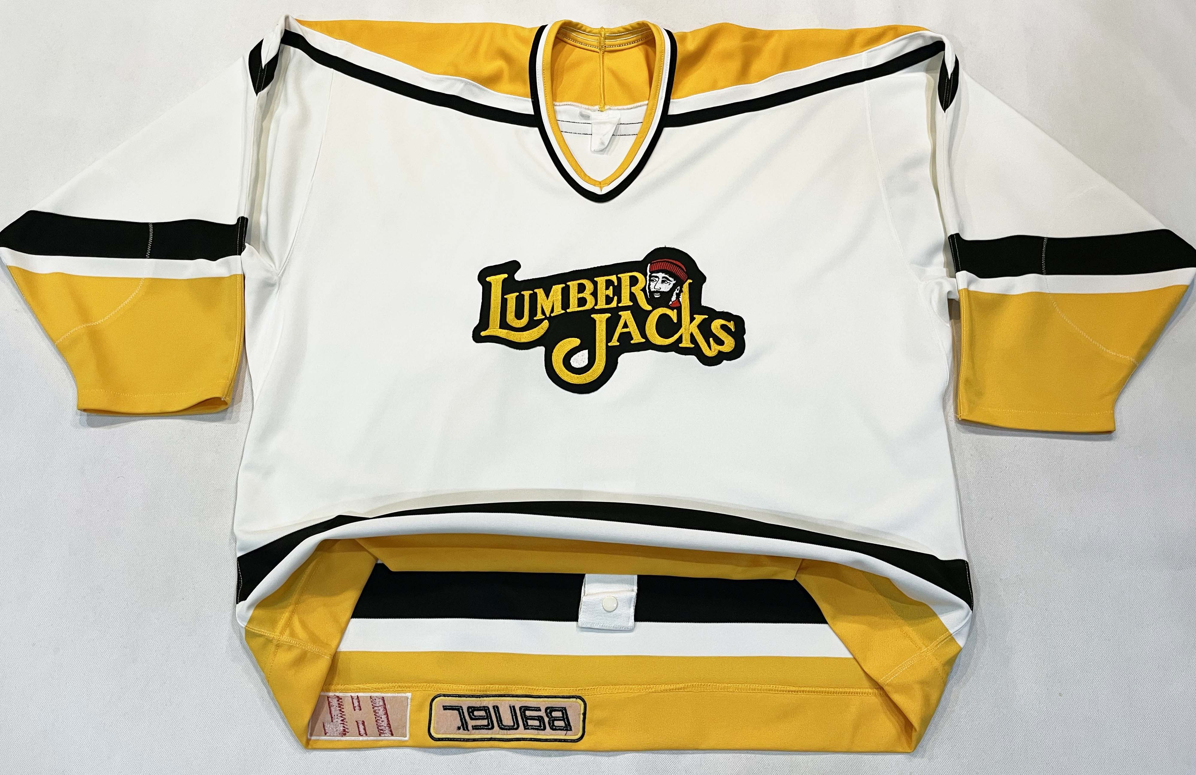 Vtg Bauer Authentic Cleveland Lumberjacks IHL Hockey Jersey