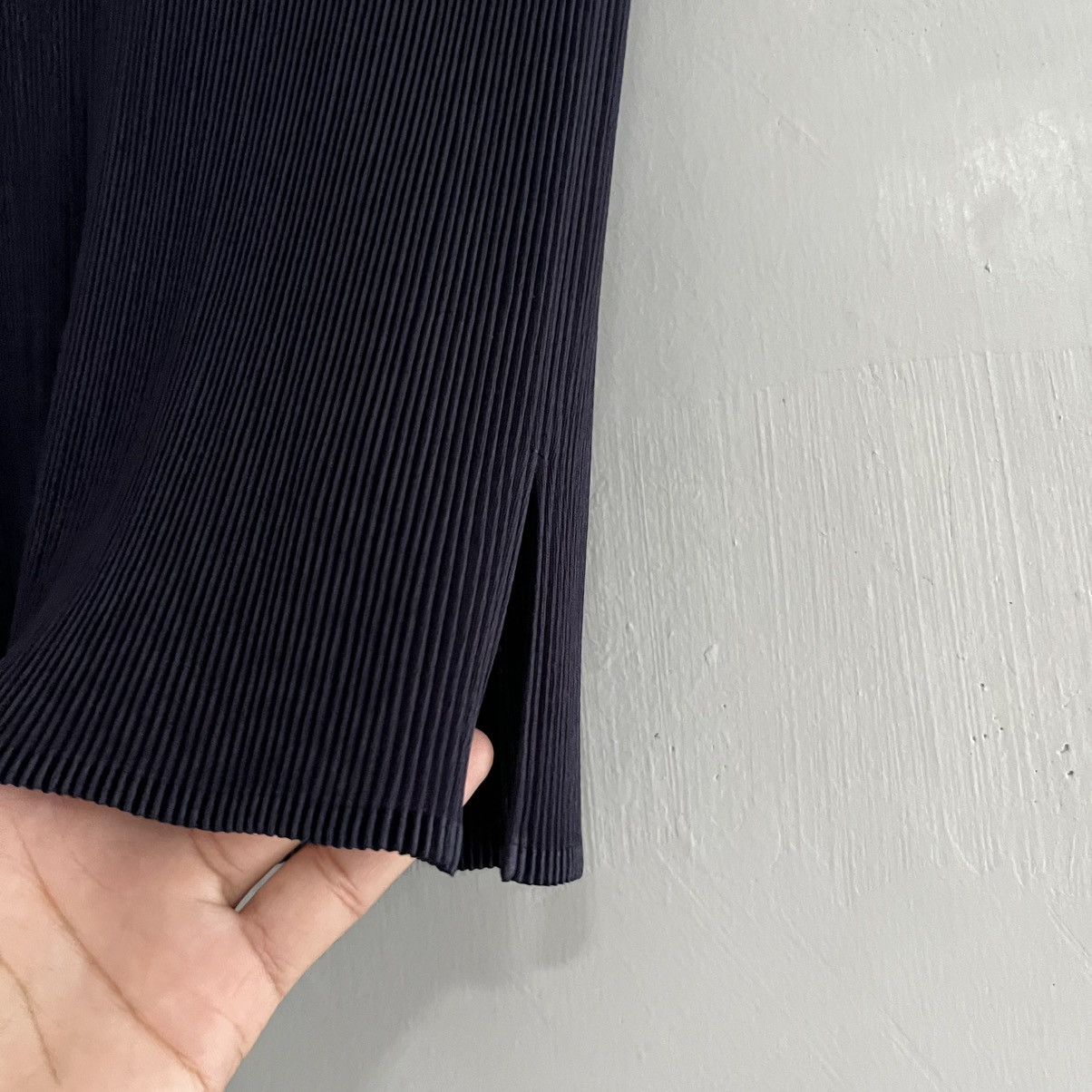 Issey Miyake FETE Issey Miyake Zip Up Vest Indigo Size M / US 6-8 / IT 42-44 - 5 Thumbnail