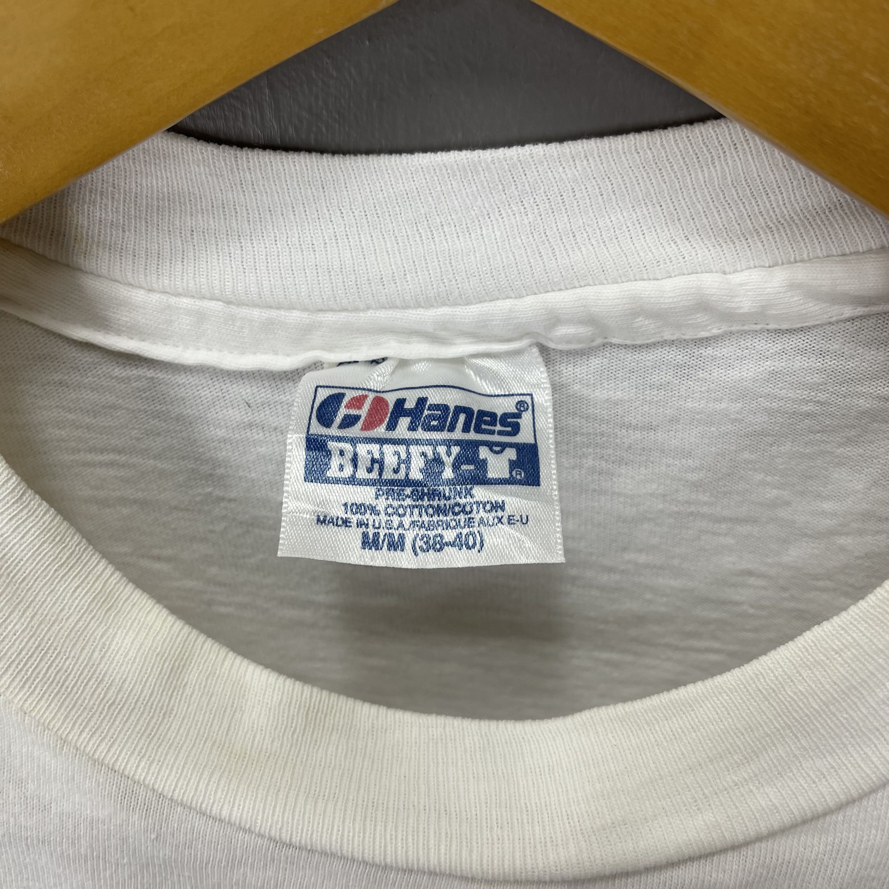 Hanes 90s Vintage HAWAII by HANES Crew Neck T Shirt #1744/07 Size US M / EU 48-50 / 2 - 7 Thumbnail