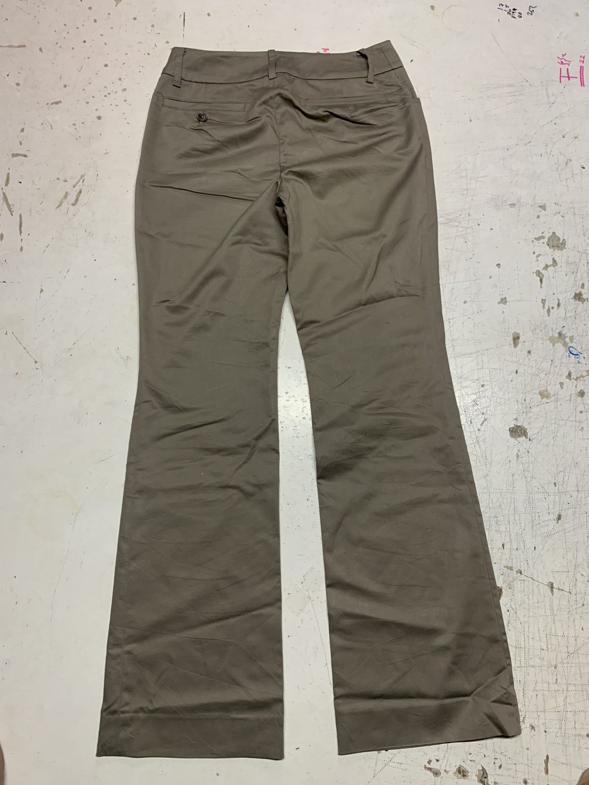 Issey Miyake INED WOMEN CASUAL PANTS Size 27" / US 4 / IT 40 - 6 Thumbnail