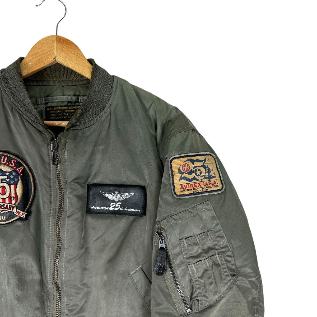 Avirex ☀️AVIREX LTD ANNIVERSARY MA -1 BOMBER JACKET Size US M / EU 48-50 / 2 - 6 Thumbnail
