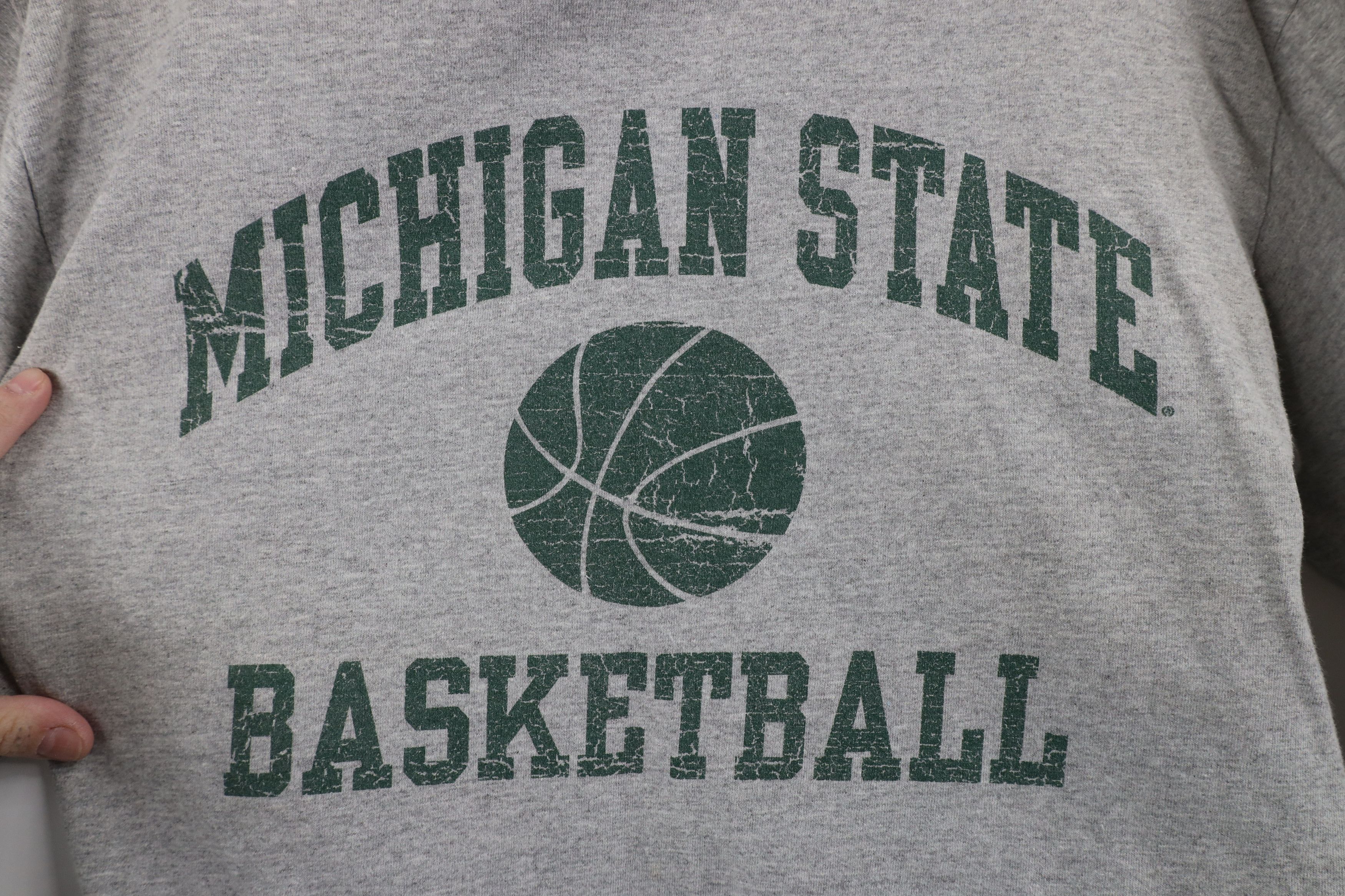 Vintage Vintage State University Basketball Long Sleeve T-Shirt Size US M / EU 48-50 / 2 - 4 Thumbnail