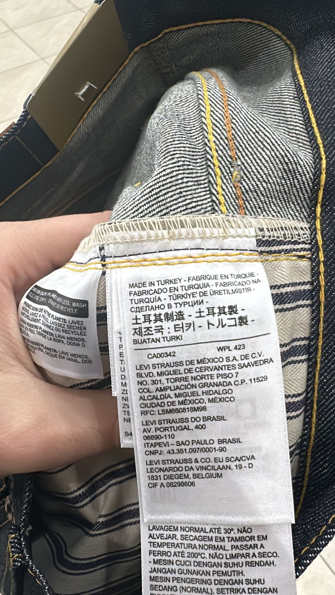Levi's Vintage Clothing LVC Levi's Vintage Clothing 1944 S501 Perfect Imperfections Size US 29 - 8 Thumbnail