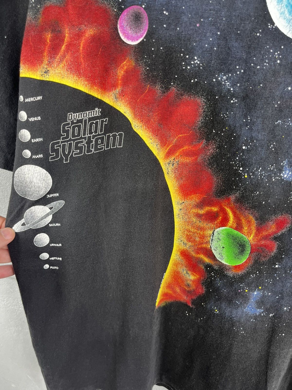 Vintage Vtg 90s Dynamic Solar System Single Stitch Space Great Size US L / EU 52-54 / 3 - 5 Thumbnail