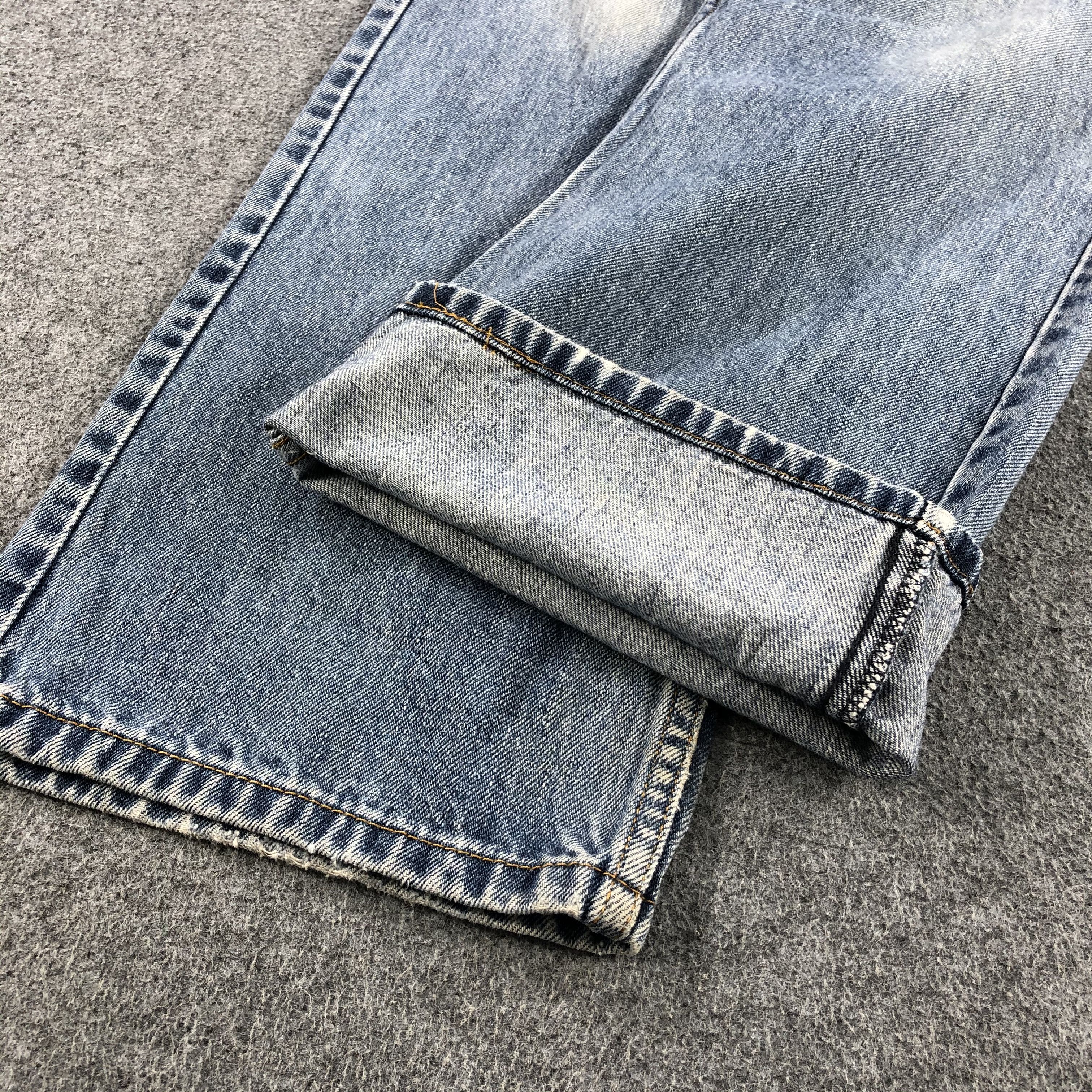 Levi's Vintage Blue Wash Levis 505 Jeans-J1587 Size US 36 / EU 52 - 7 Thumbnail
