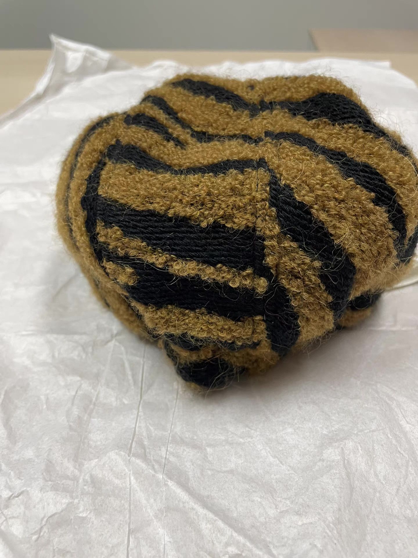 Stella McCartney Stella McCartney Tiger-Pattern Hat Ｑ21 Size ONE SIZE - 3 Thumbnail
