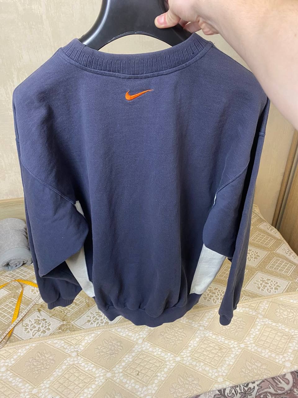Nike 🔥 90s Nike Big Logo Swoosh Vintage Sweatshirt Hoodie Y2K Size US L / EU 52-54 / 3 - 10 Thumbnail