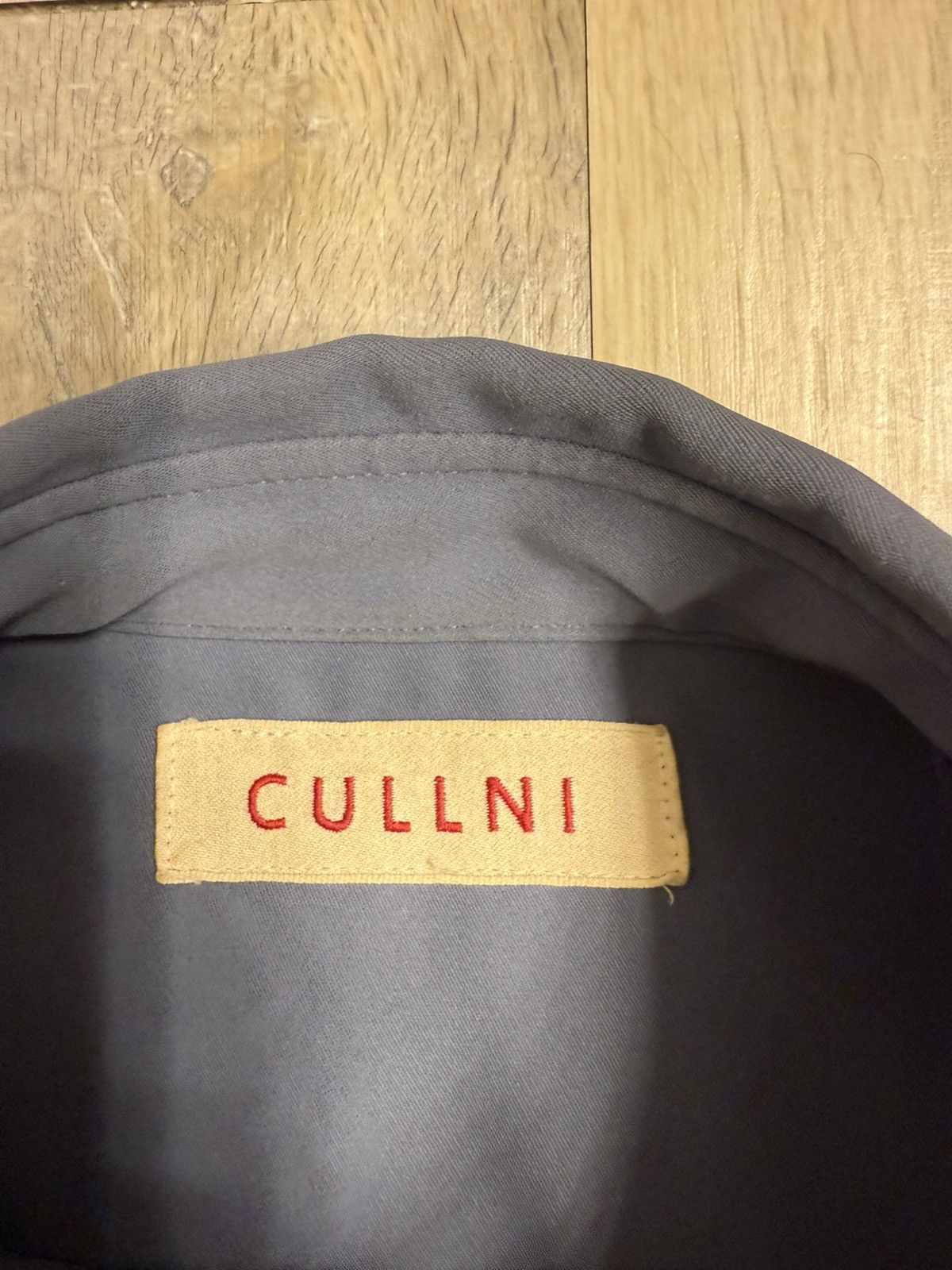 Japanese Brand Cullni Paneled Button Down Size US L / EU 52-54 / 3 - 5 Thumbnail