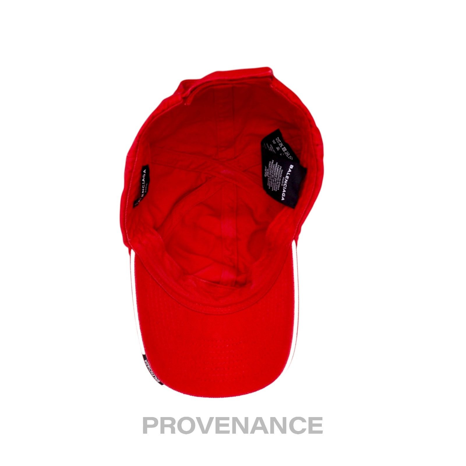 Balenciaga 🔴 Balenciaga Europa Cap - Red Size ONE SIZE - 7 Thumbnail