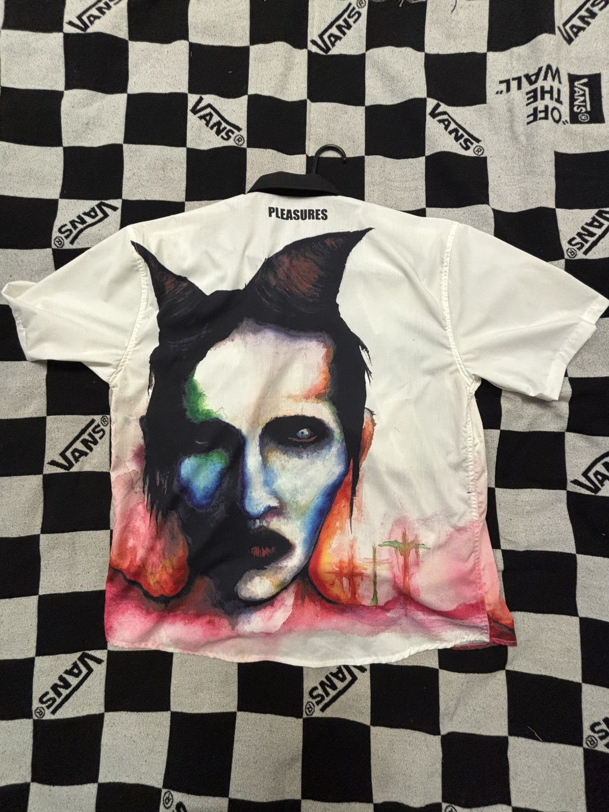 Marilyn Manson × Pleasures Pleasures X Marilyn Manson button up