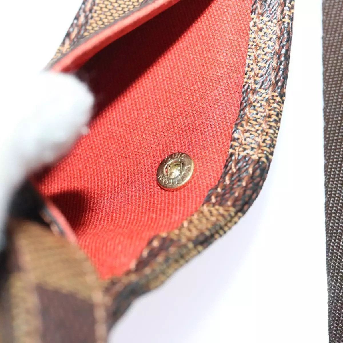 Louis Vuitton LOUIS VUITTON Damier Ebene Geronimos Shoulder Bag Size ONE SIZE - 3 Thumbnail