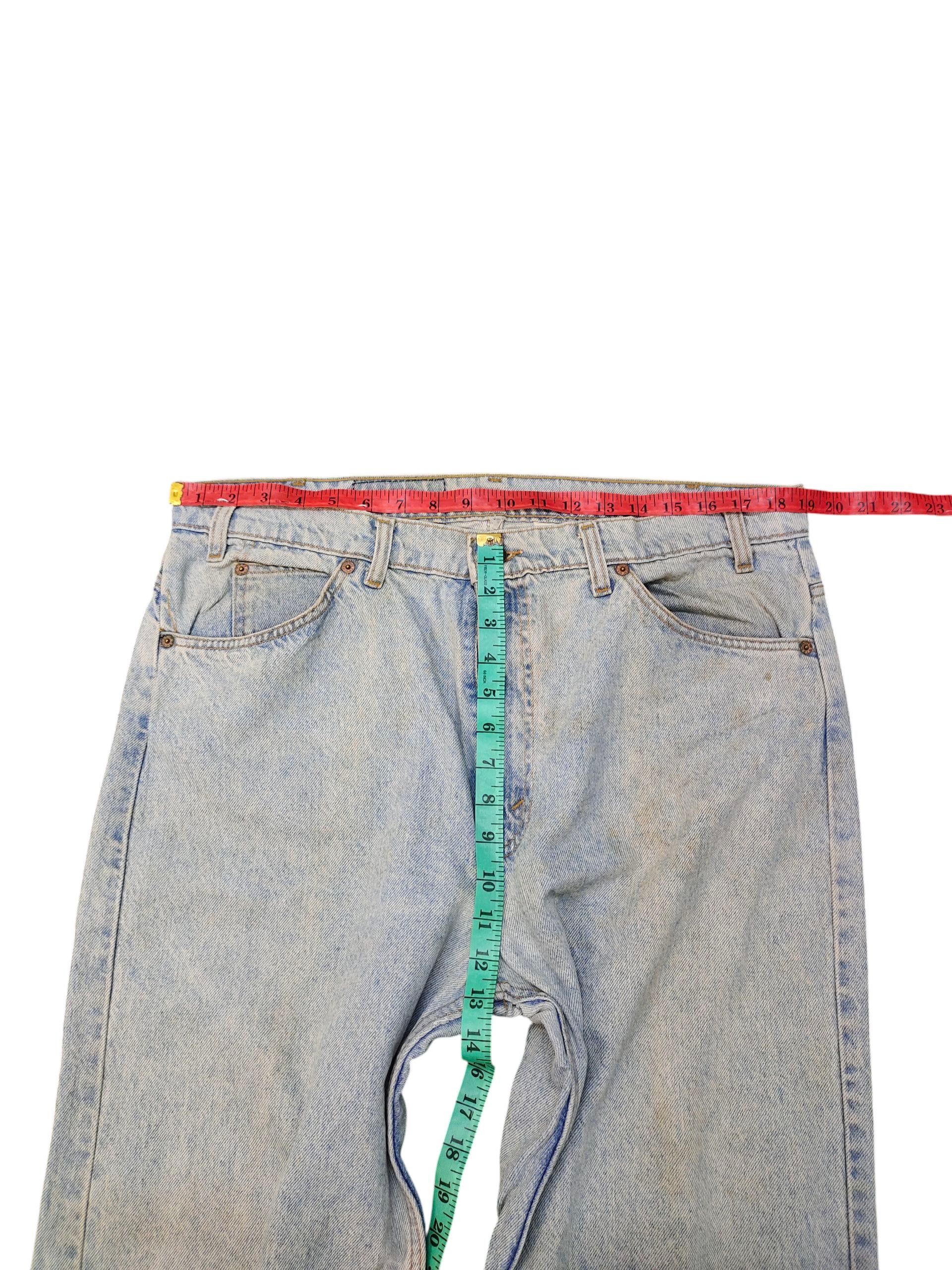 Levi's Vintage 90s Levis 505 Patina Rusty Faded Denim Jeans Size US 38 / EU 54 - 7 Thumbnail