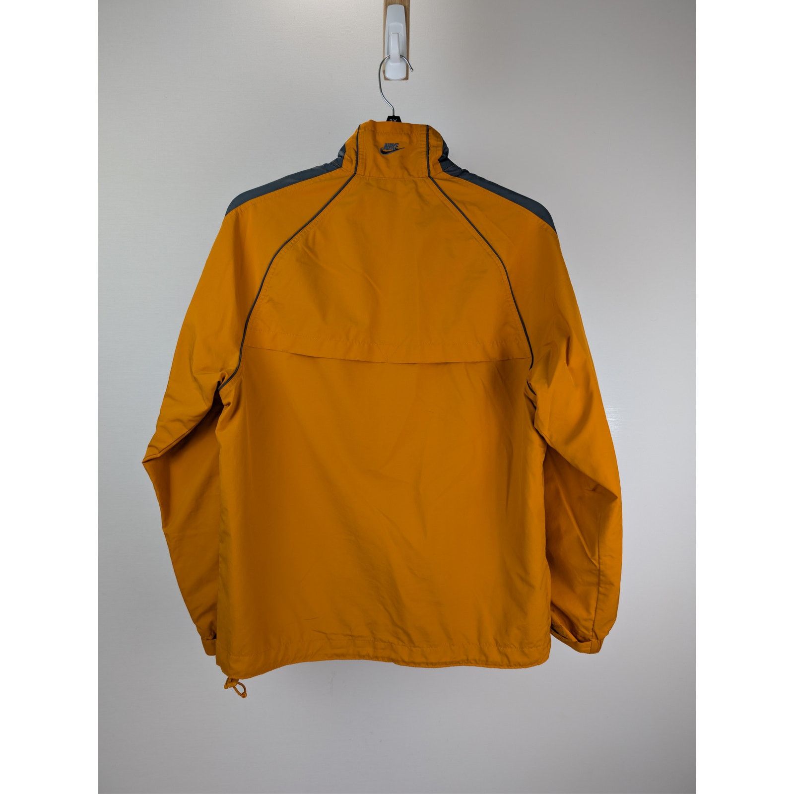 Nike o1rshd1 Vintage Nike Collared Windbreaker Jacket in orange Size US M / EU 48-50 / 2 - 17 Thumbnail