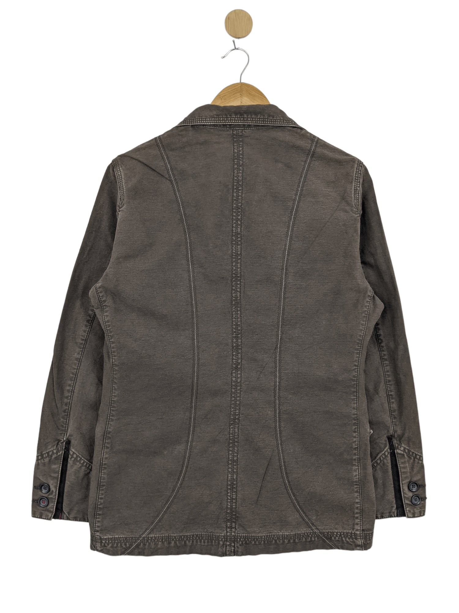 Japanese Brand Vintage Japanese Brand Multi Pocket Blazer Jacket MJ0121Z Size US M / EU 48-50 / 2 - 3 Thumbnail