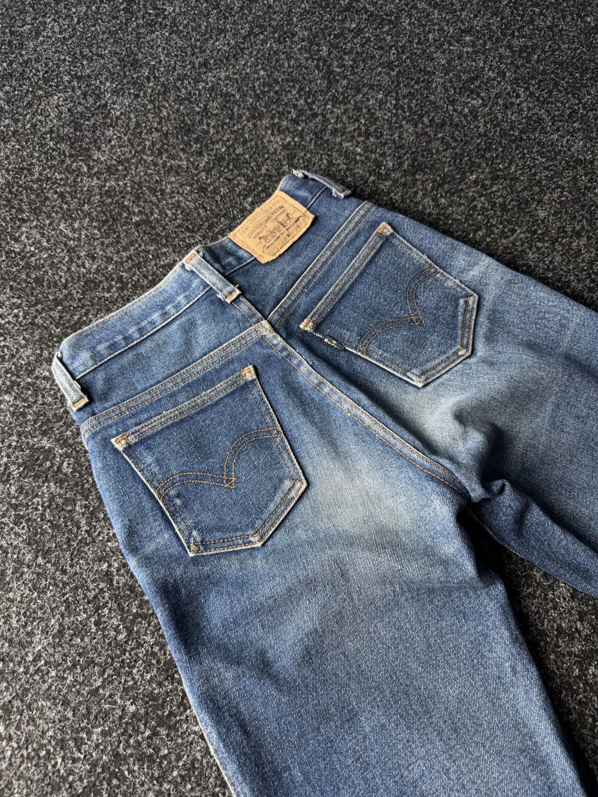 Levi's × Levi's Vintage Clothing × Vintage Vintage 90s Levi’s Zip Skinny Denim Jeans Size 25" / US 0 / IT 36 - 13 Thumbnail