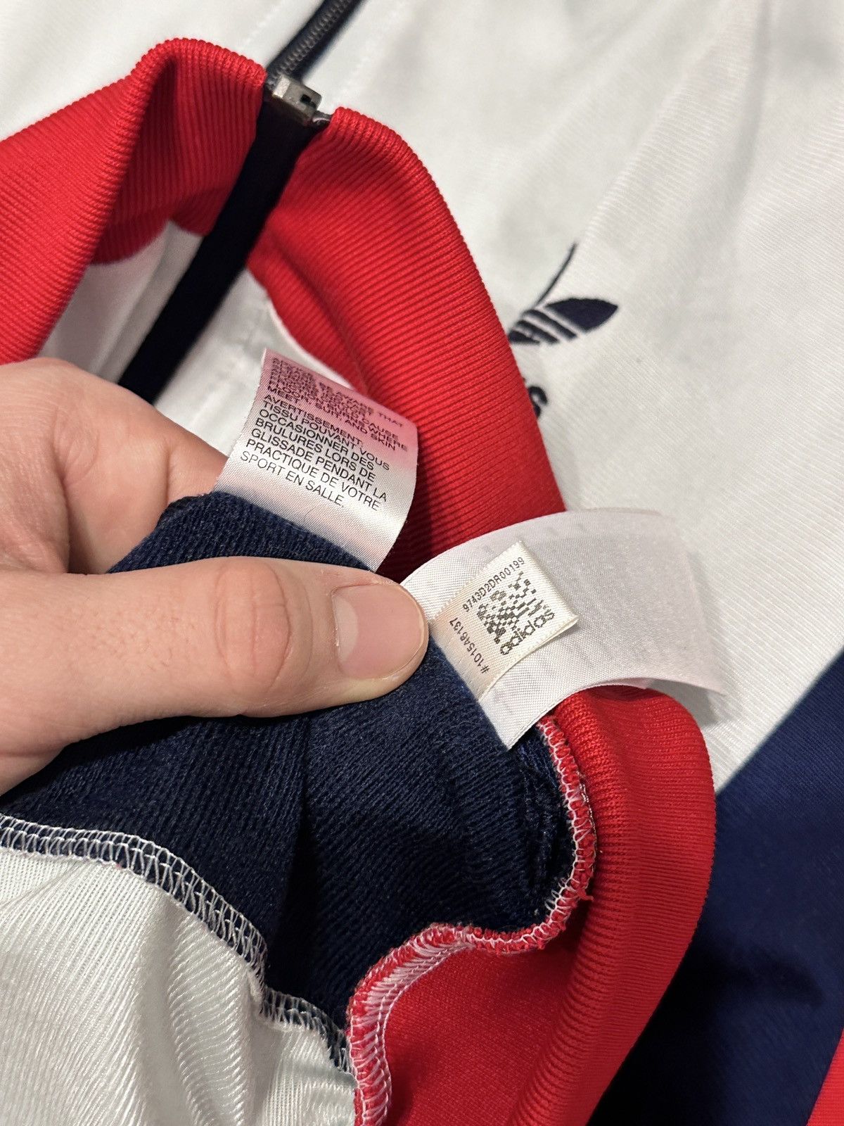 Adidas × Vintage Vintage 80s 90s Adidas Track Top Y2K Size US L / EU 52-54 / 3 - 5 Thumbnail