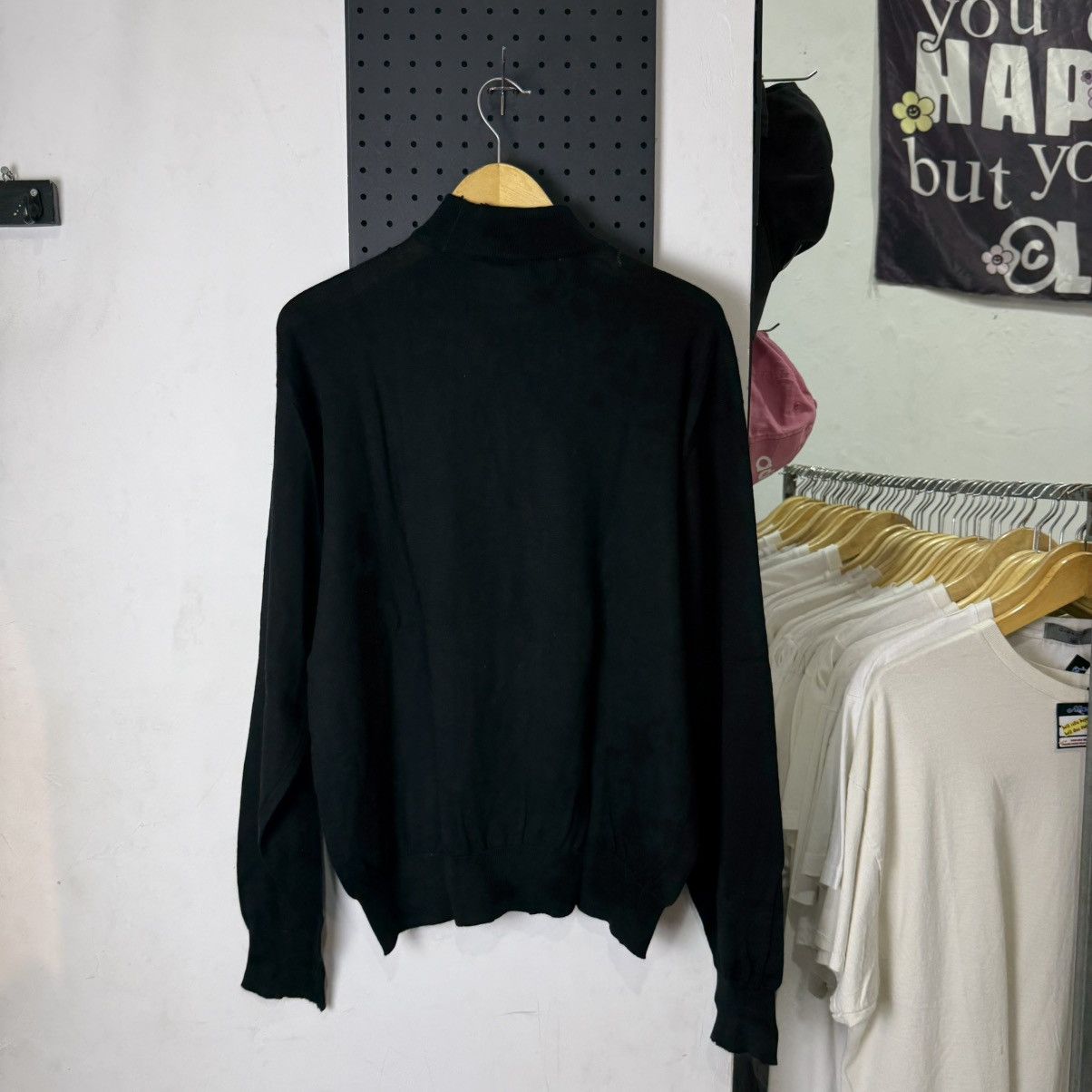 Yves Saint Laurent Vintage Yves Saint Laurent YSL turtleneck sweatknit black Size US XL / EU 56 / 4 - 3 Thumbnail