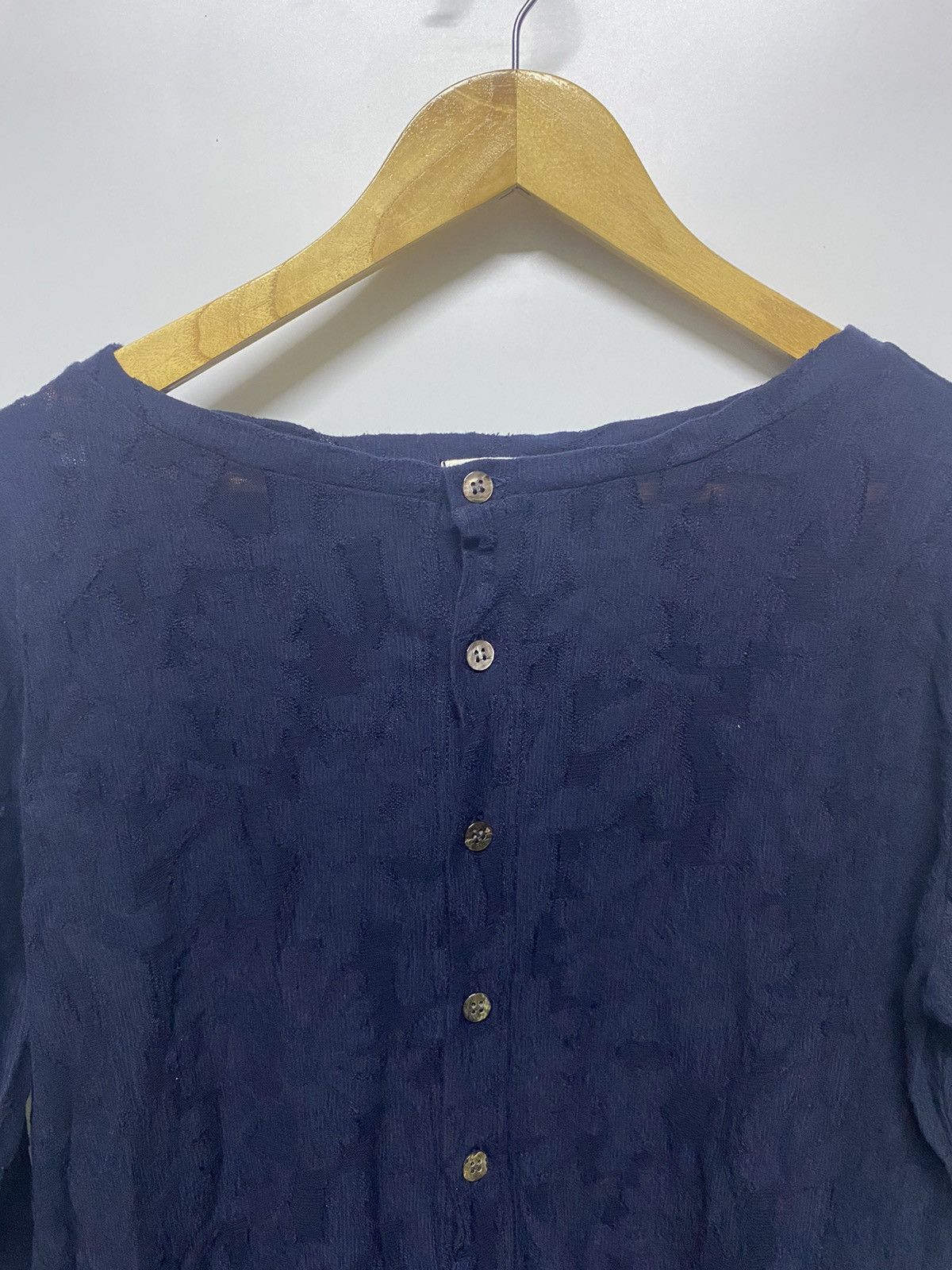 Issey Miyake × Japanese Brand Issey Miyake Plantation Long sleeve button up shirts Size L / US 10 / IT 46 - 10 Thumbnail
