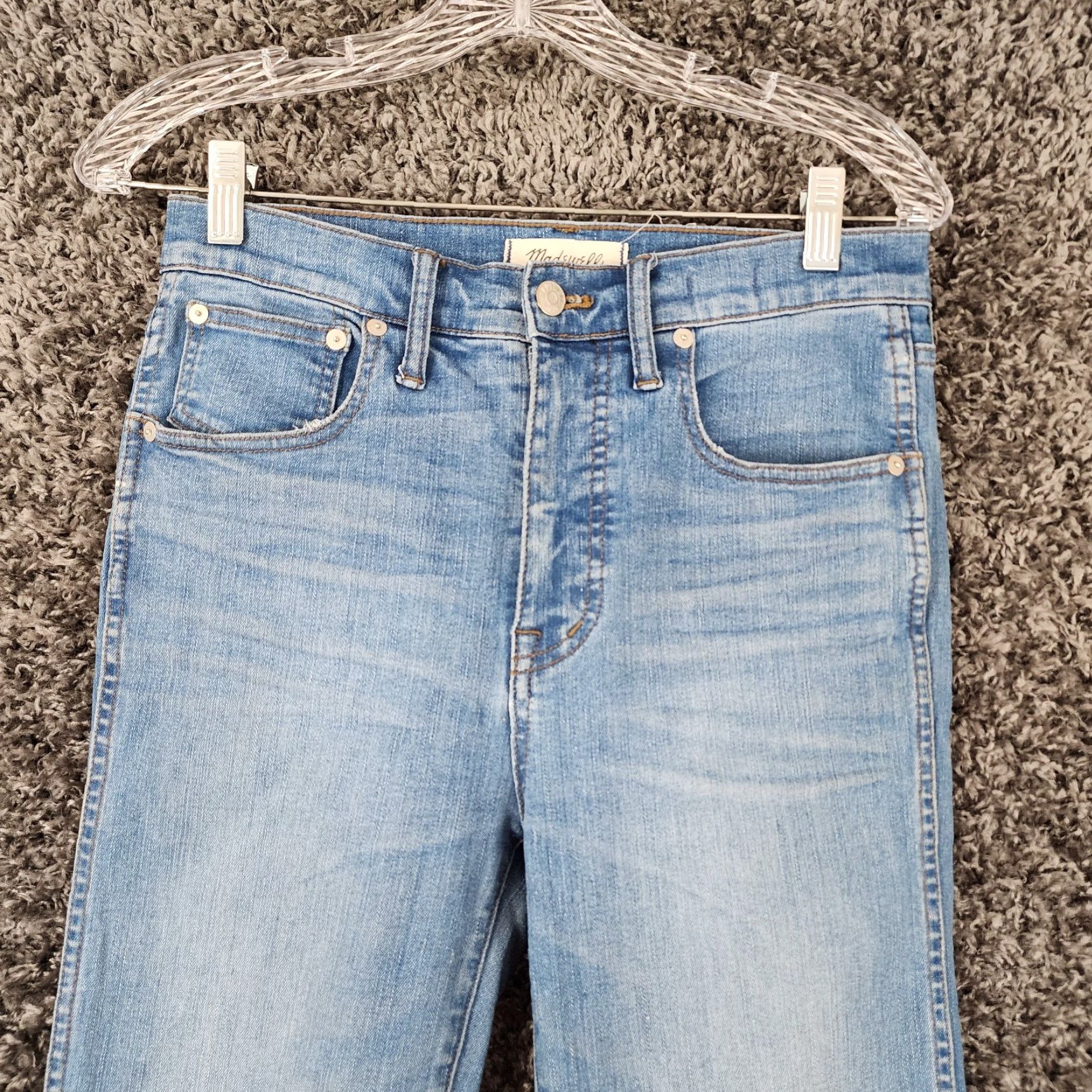 Madewell Madewell Womens 10" High Riser Skinny Skinny Blue Jeans Size 27 Size 27" / US 4 / IT 40 - 2 Thumbnail
