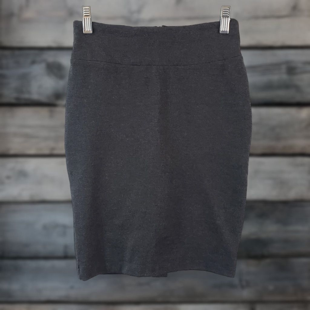 Vintage Betabrand Womens Skort Knit Solid Gray XS Pull On Skirt Short Size 26" / US 2 / IT 38 - 1 Thumbnail