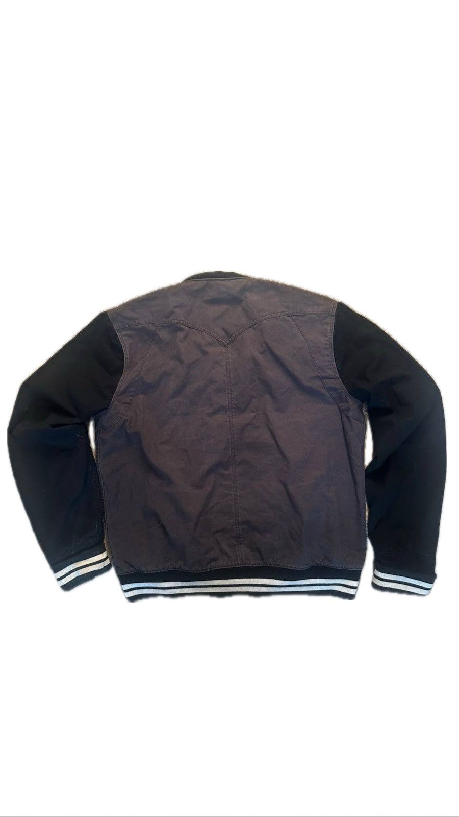 Levi's × Vintage Vintage Levi’s bomber university jacket like denim Size US M / EU 48-50 / 2 - 2 Thumbnail
