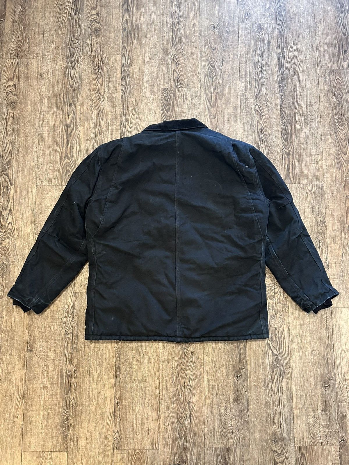 Carhartt Y2K Vintage Black Carhartt Double-Front Arctic Quilt Coat Size US L / EU 52-54 / 3 - 2 Thumbnail