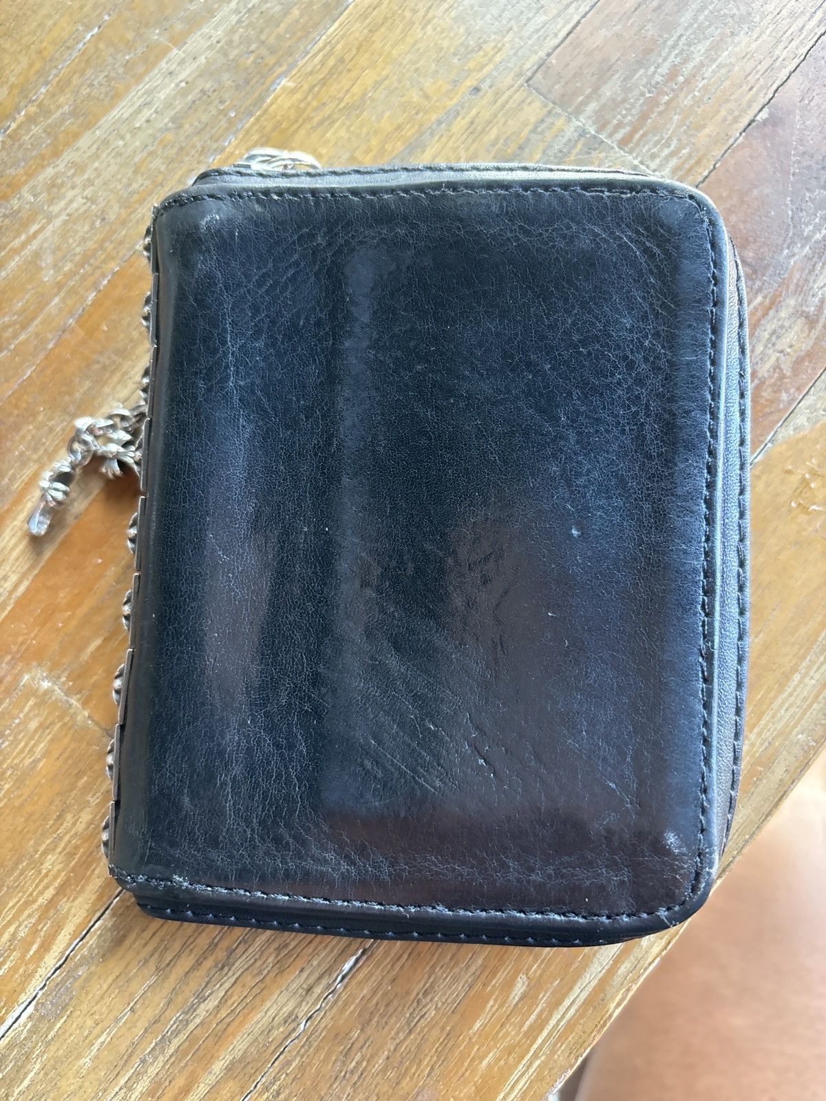 Chrome Hearts CHROME HEARTS STUDDED 3 SIDE ZIP WALLET Size ONE SIZE - 7 Thumbnail