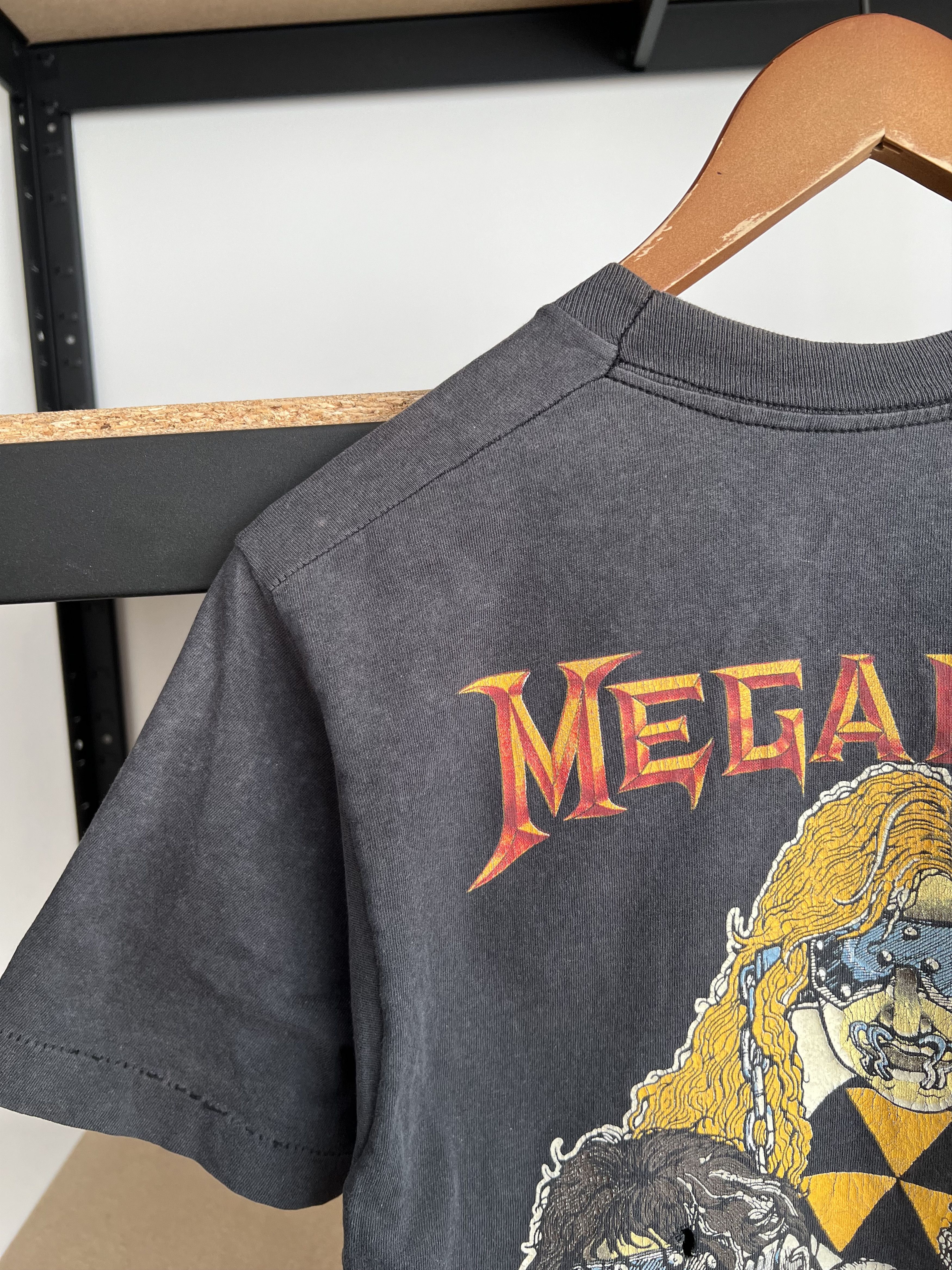 Band Tees Vintage 1991 Megadeth Vic Rattlehead Thrash Metal Band Tee Size US L / EU 52-54 / 3 - 25 Thumbnail