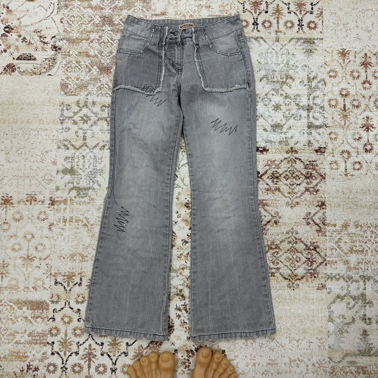 20471120 × If Six Was Nine Vintage Japanese Style Grunge Jeans Y2K Avantgarde Y2K 00s Size 30" / US 8 / IT 44 - 1 Thumbnail