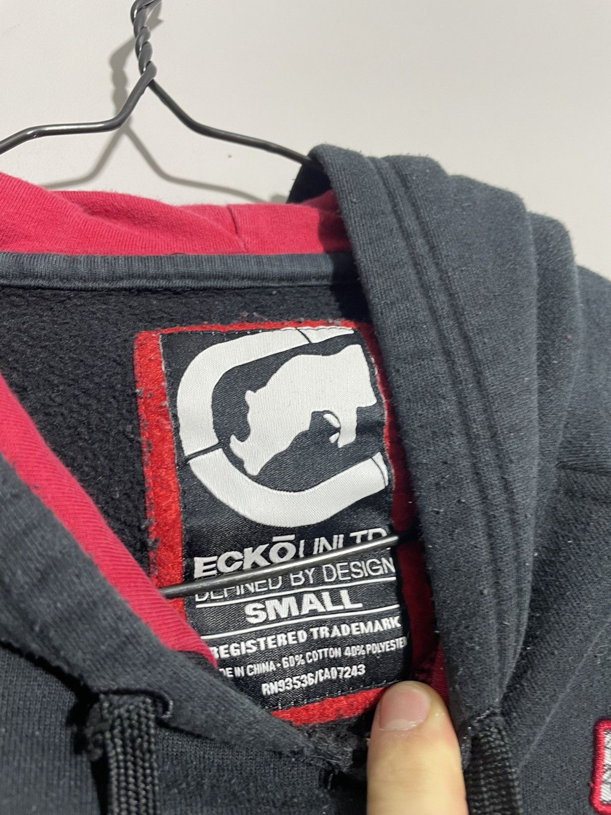 Ecko Unltd. × Vintage Y2K Vintage Ecko Unlimited Rap Hoodie Size S Size US S / EU 44-46 / 1 - 10 Thumbnail