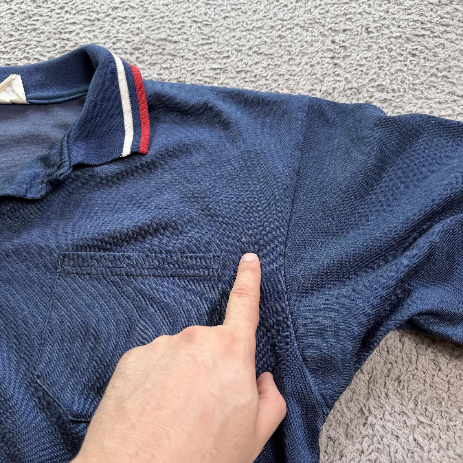 Majestic Vintage Majestic Athletic Umpire Style Polo Shirt USA Men L Size US L / EU 52-54 / 3 - 7 Thumbnail