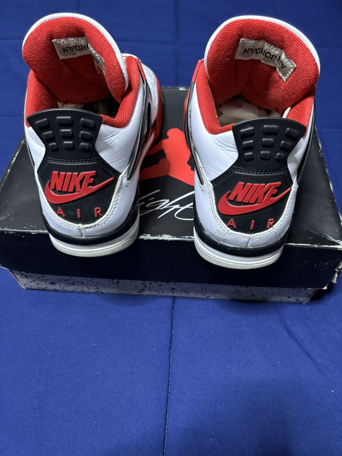 Jordan Brand Jordan 4 Retro OG Fire Red 2020 Size 8 Size US 8 / EU 41 - 5 Thumbnail
