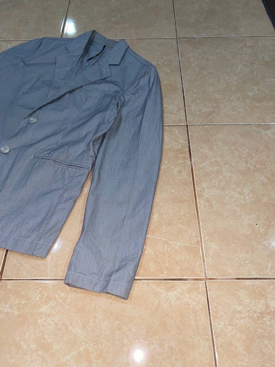 Levi's Vintage 90s Levis Hickory Worker Coat Size US M / EU 48-50 / 2 - 2 Thumbnail