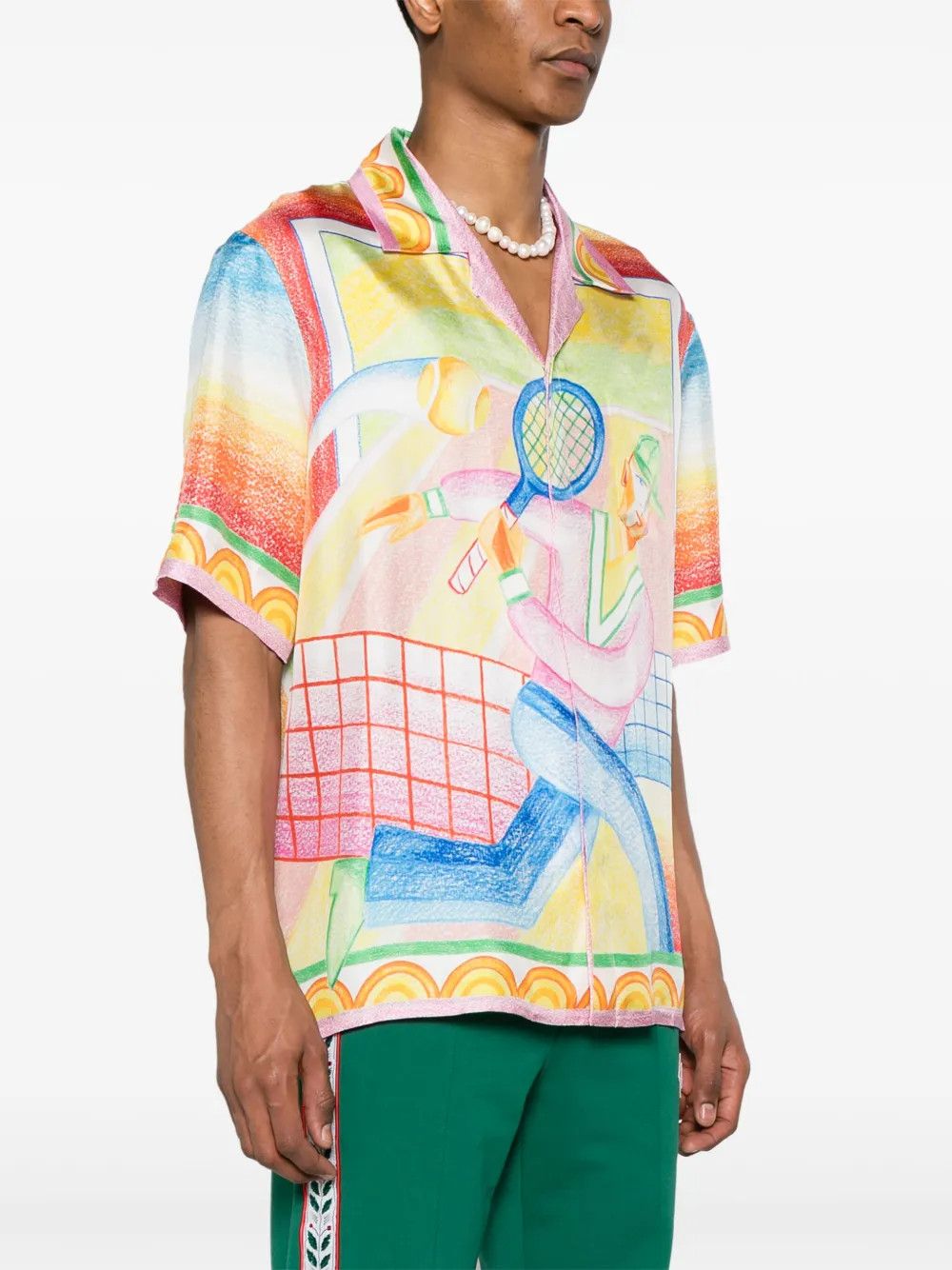 Other Crayon Tennis Player Shirt Size US XL / EU 56 / 4 - 2 Thumbnail