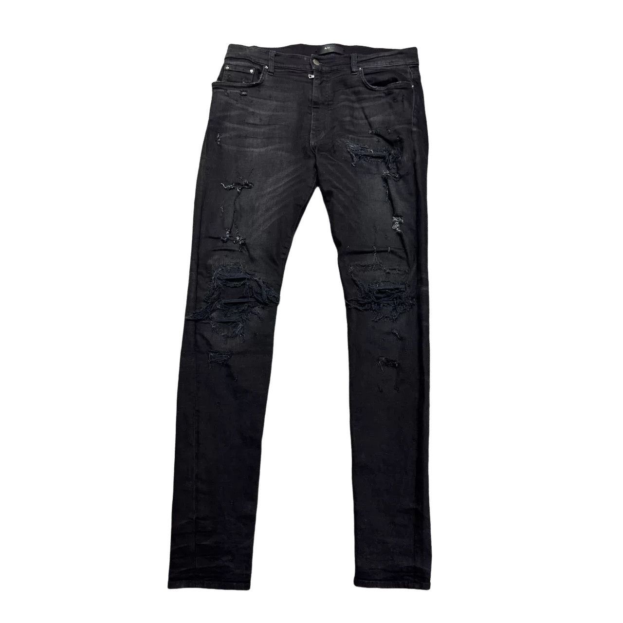 Amiri Amiri Distressed Jeans Size 34 Size US 34 / EU 50 - 1 Thumbnail