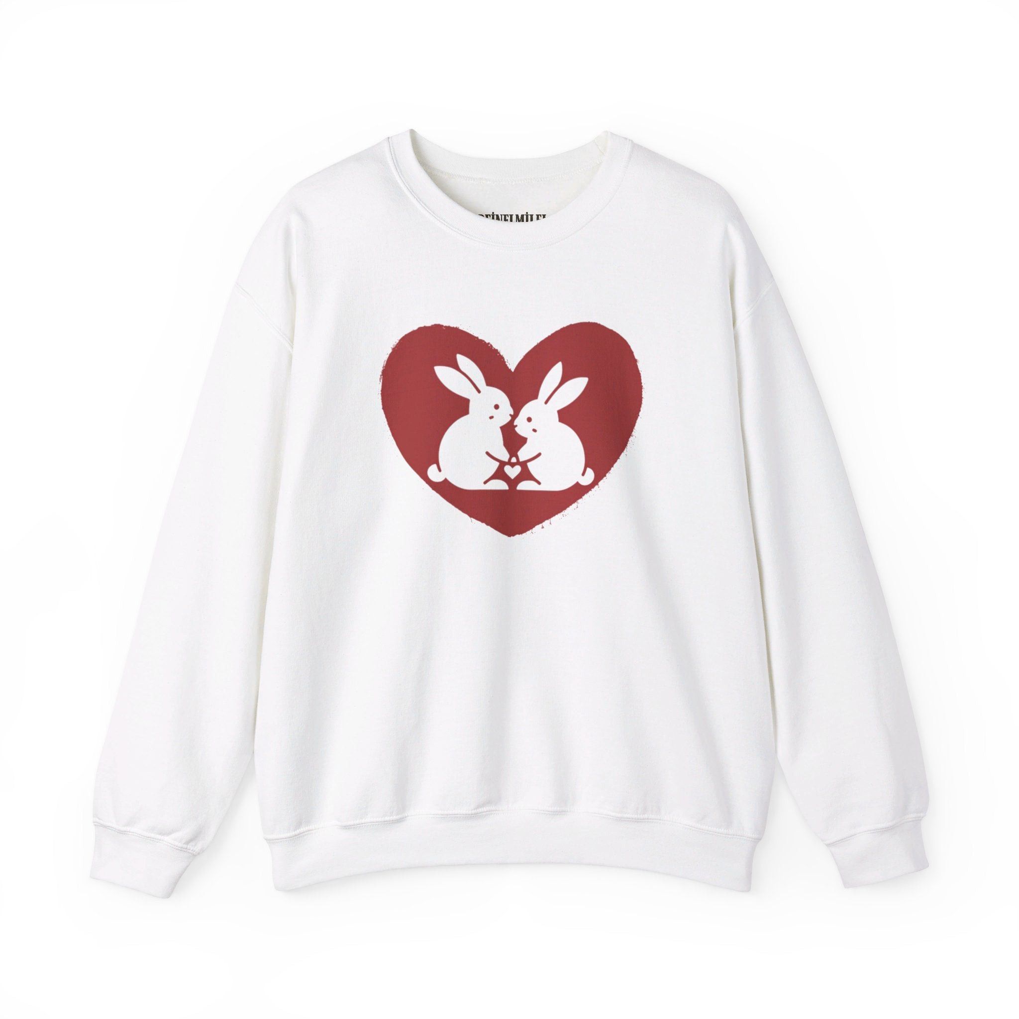Designer Bunny Graphic - Crewneck Sweatshirt Size M / US 6-8 / IT 42-44 - 1 Thumbnail