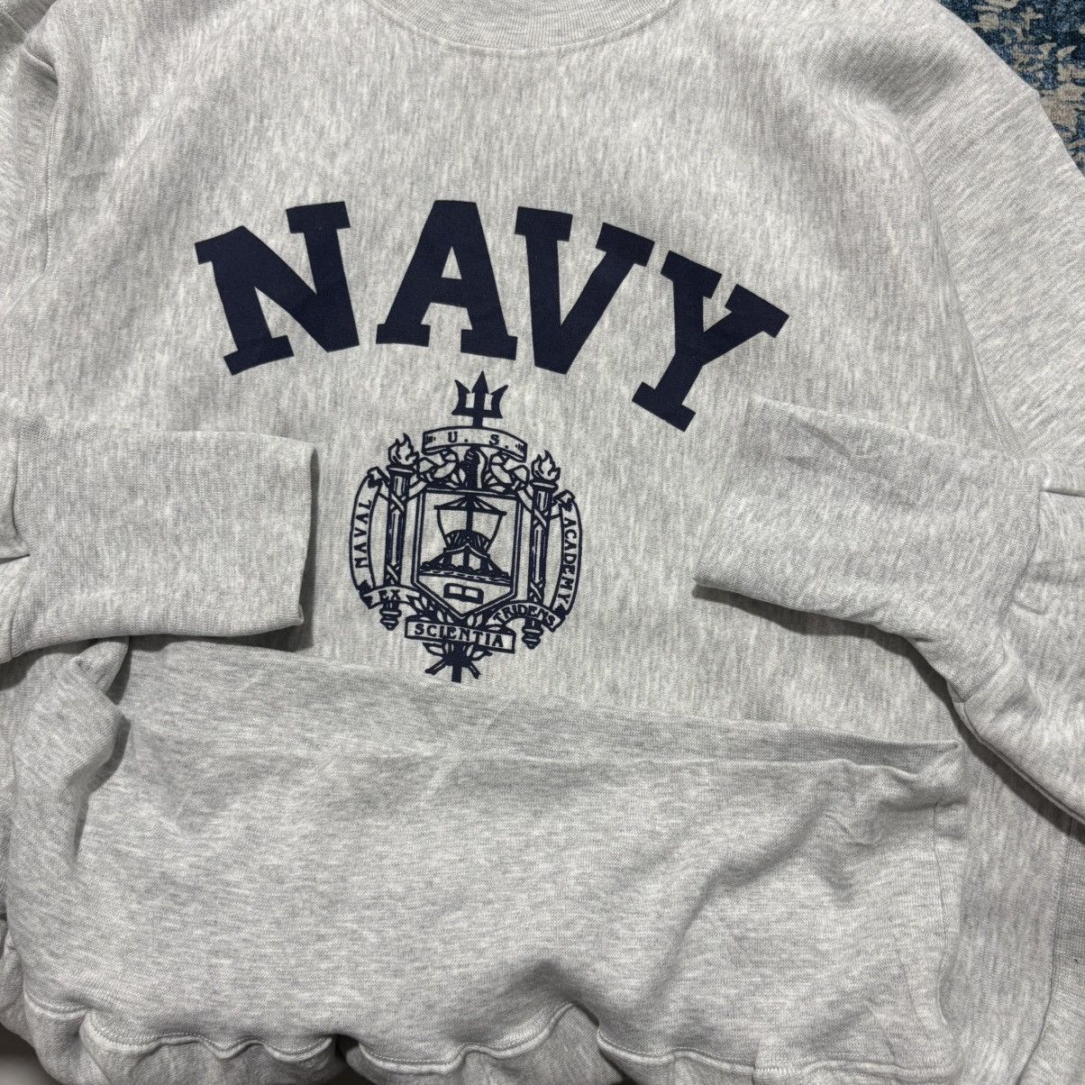 Vintage Vintage US Navy crewneck Size US S / EU 44-46 / 1 - 3 Thumbnail