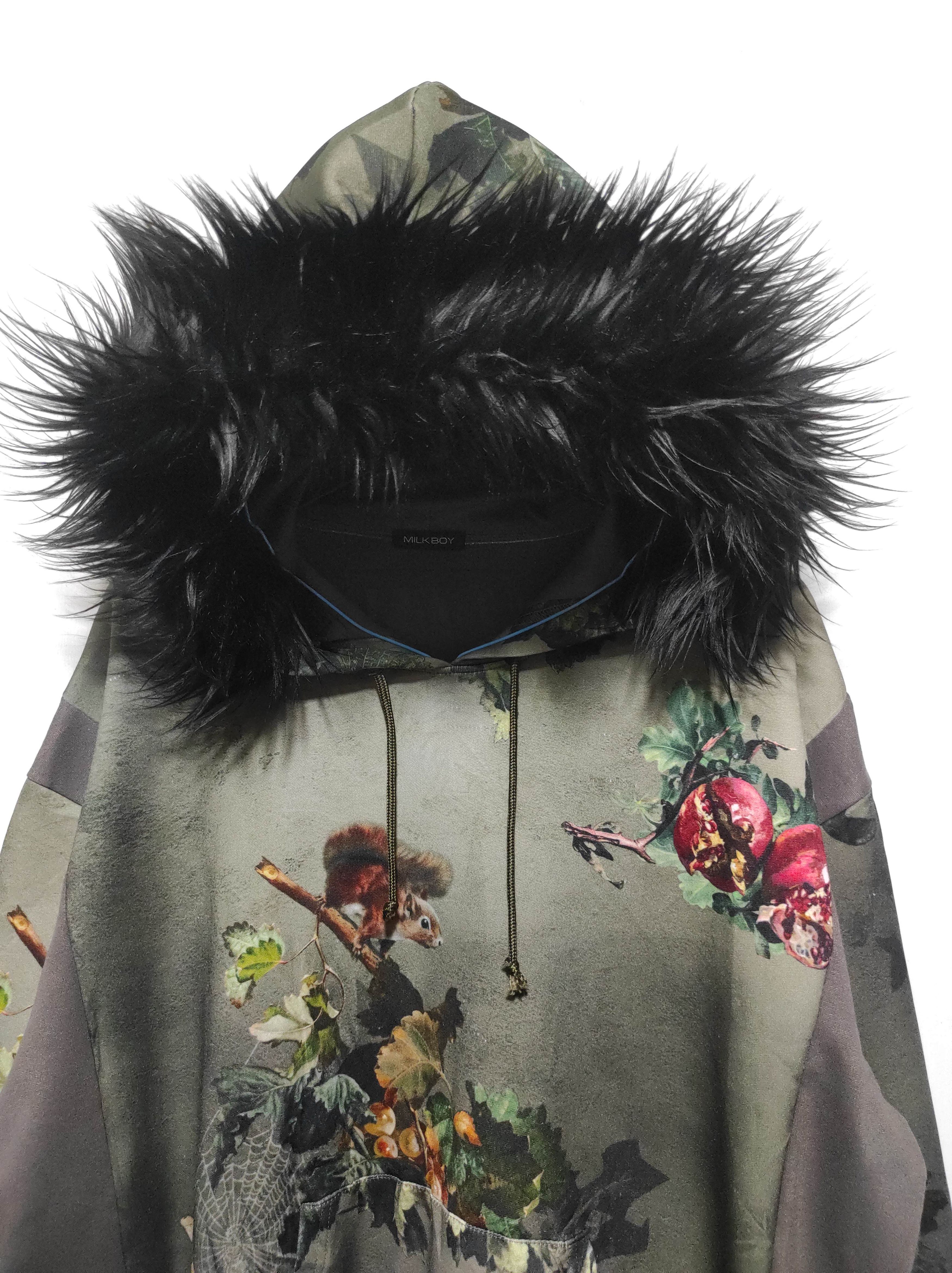 Japanese Brand Milk Boy fullprint fur hoodie ifsix LGB style Size US XL / EU 56 / 4 - 3 Thumbnail