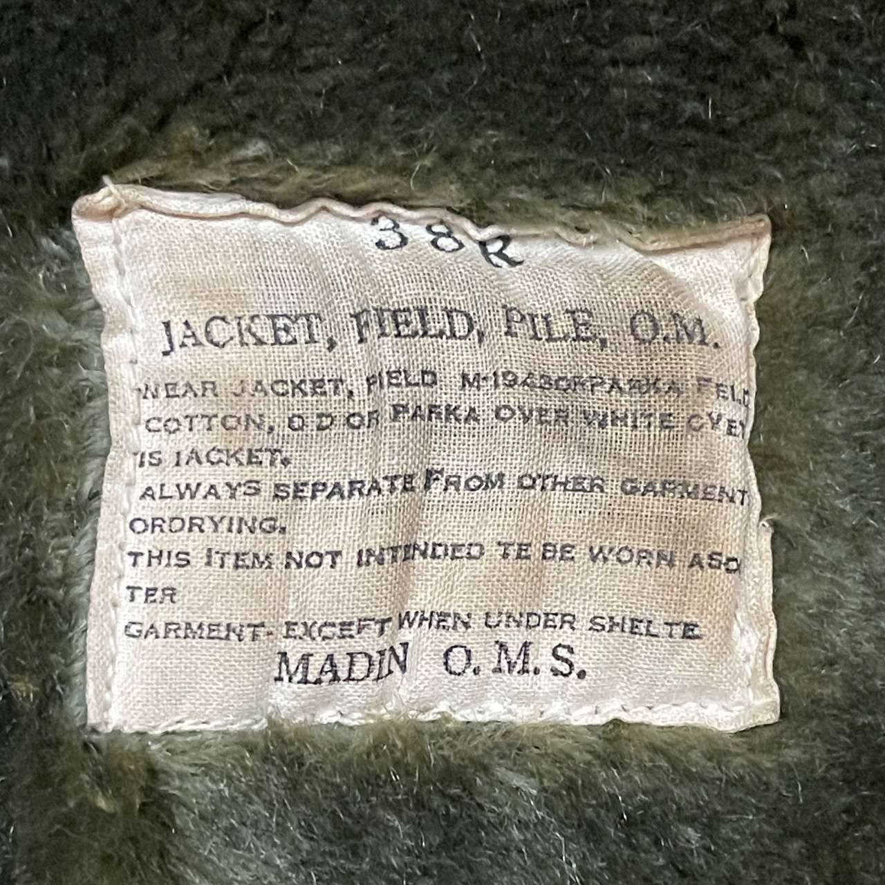 Vintage Vintage Madin O.M.S Military Jacket Size US M / EU 48-50 / 2 - 8 Thumbnail