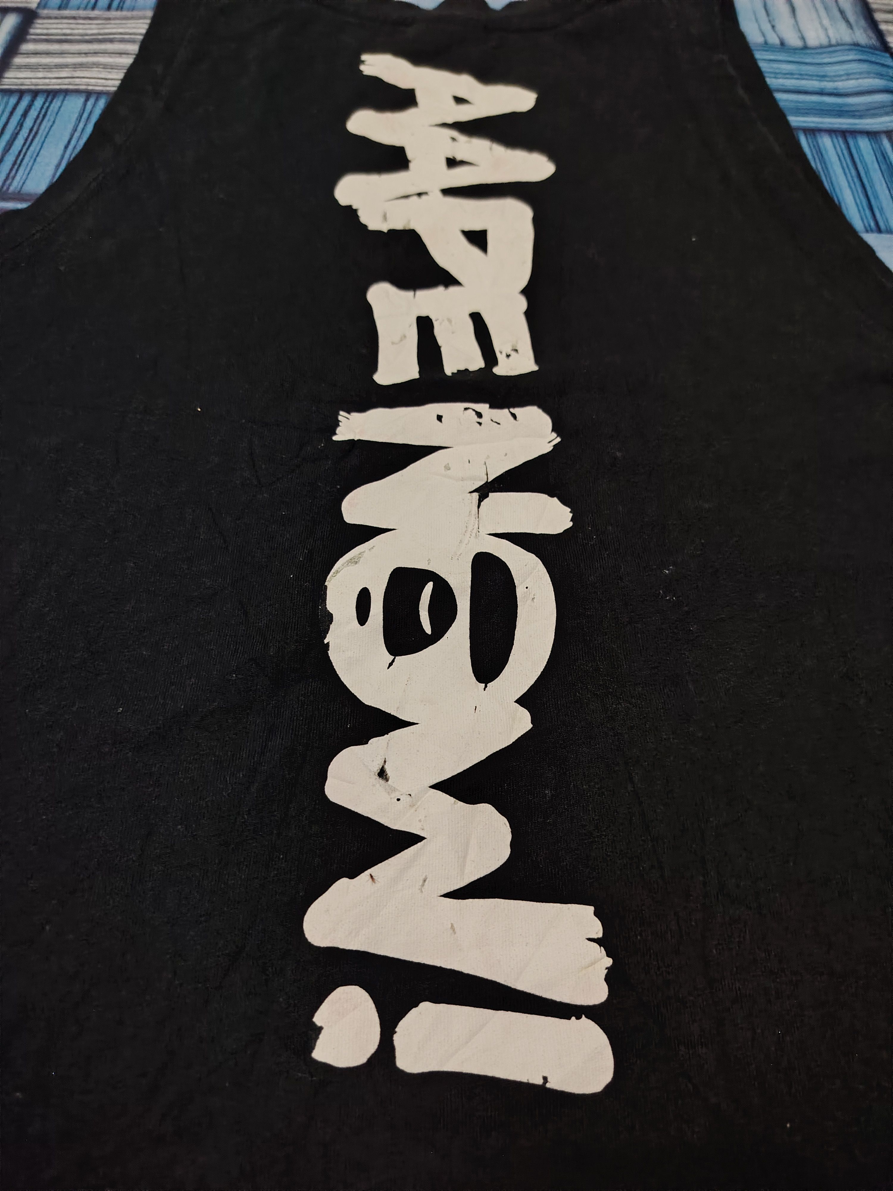 Aape Aape by A Bathing Ape Sleeveless Distressed Size US L / EU 52-54 / 3 - 15 Thumbnail