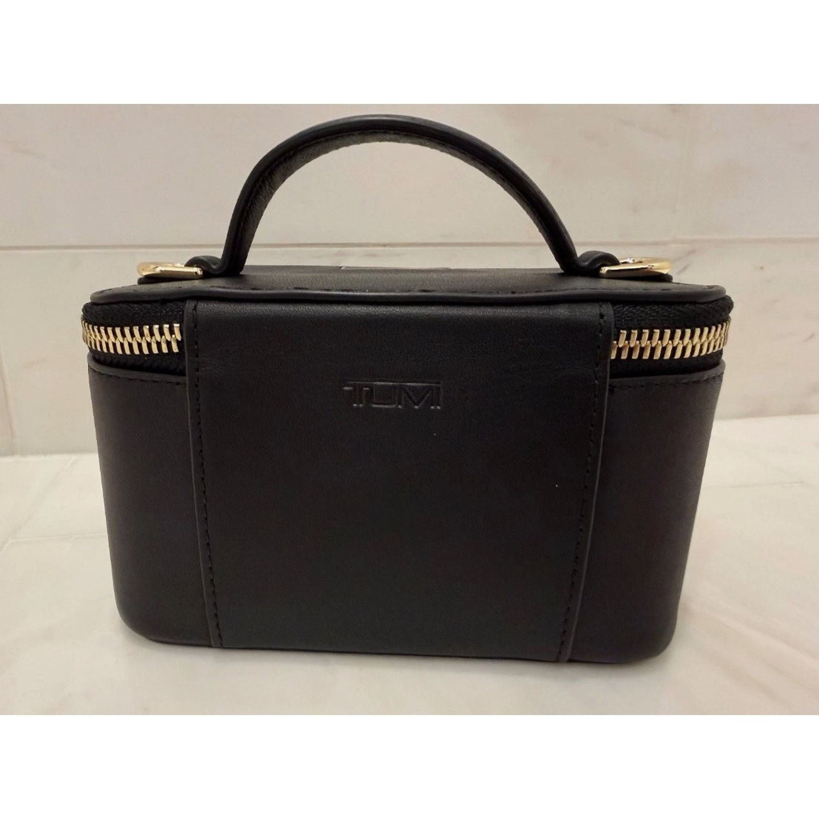 Tumi NWT Tumi Voyageur LEX Leather Train Case Crossbody Bag Size ONE SIZE - 5 Thumbnail