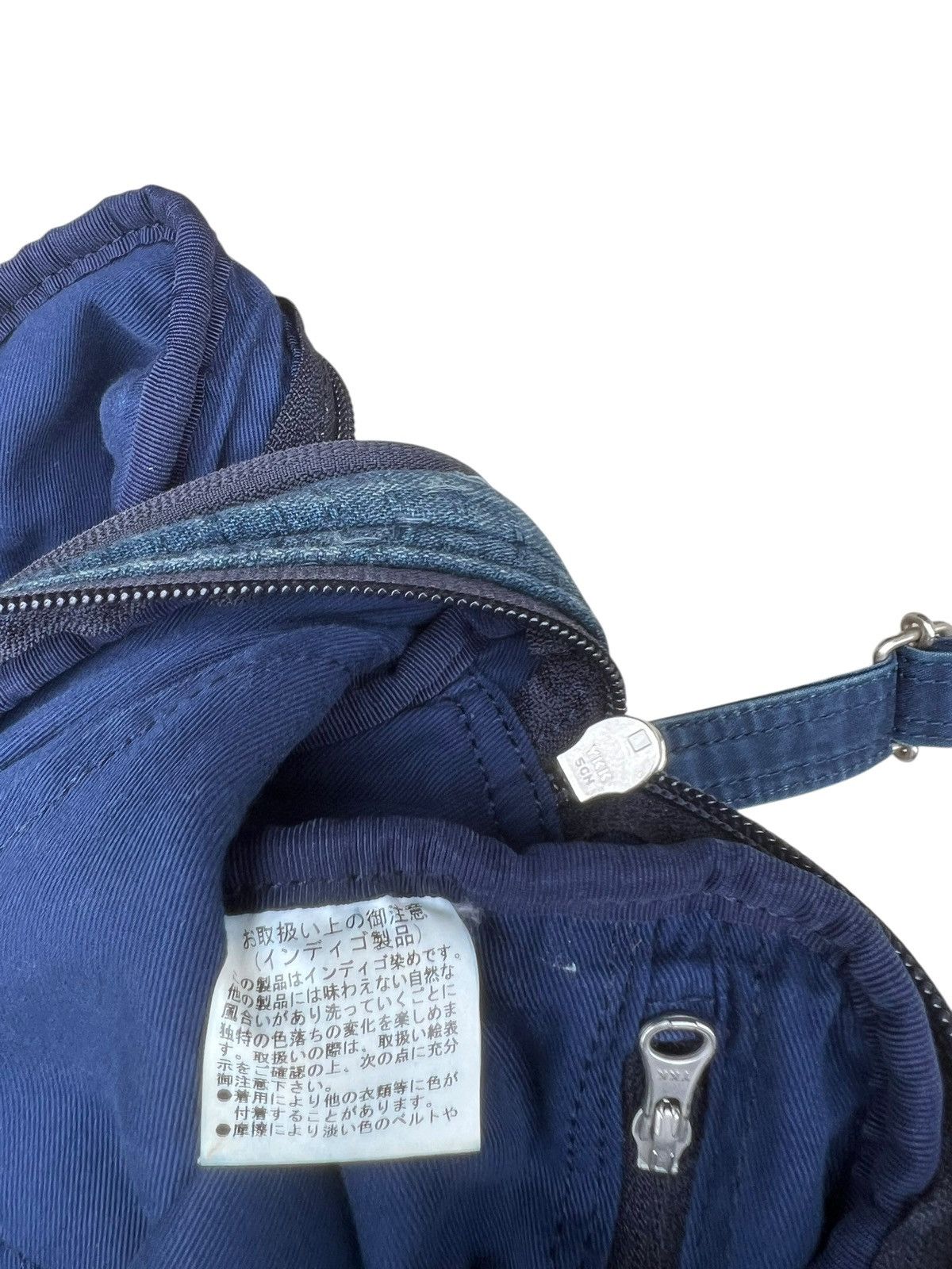 Porter Classic Porter Classic X Muatsu Fade Indigo Newton Sashiko Sling Bag Size ONE SIZE - 16 Thumbnail