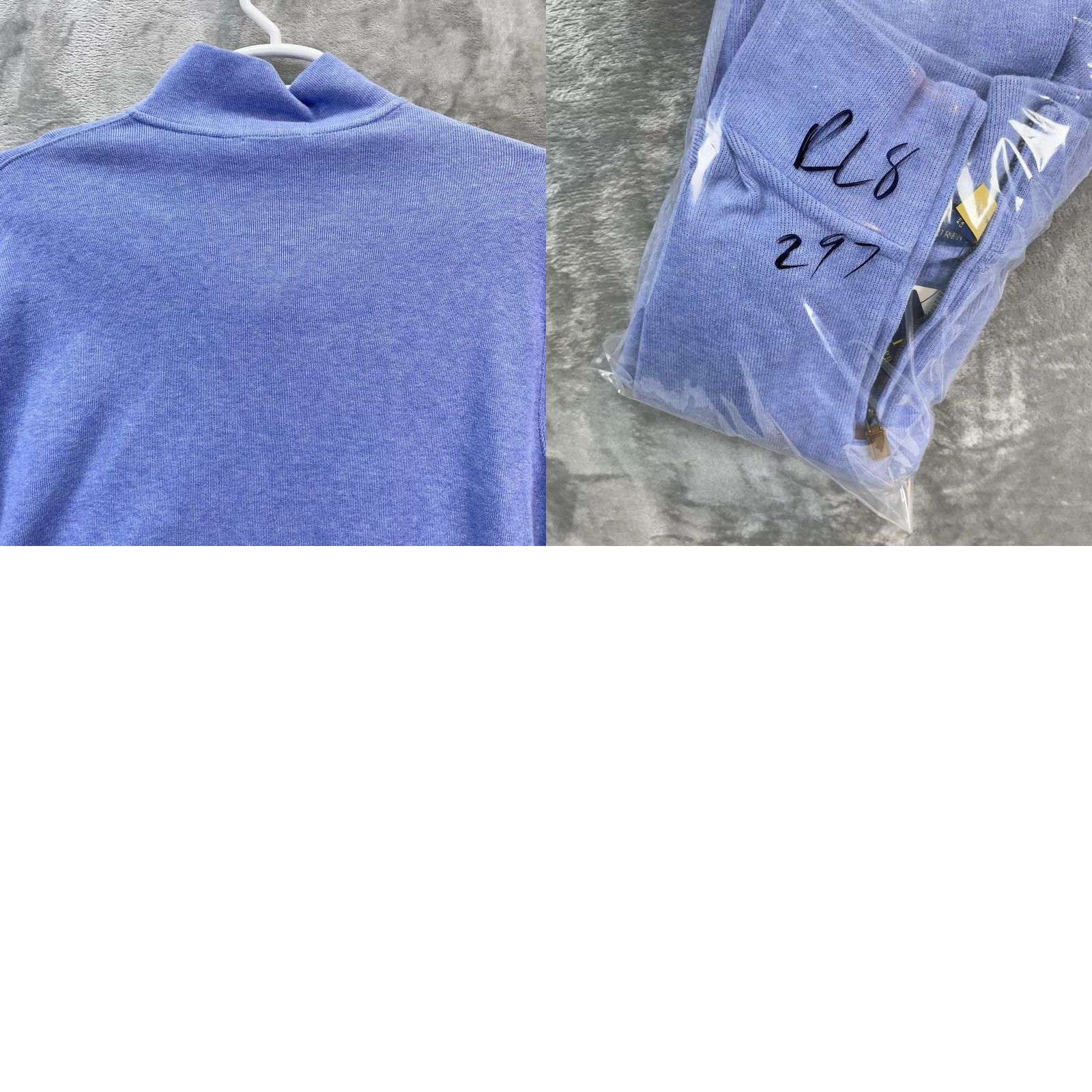 Polo Ralph Lauren Polo Ralph Lauren Sweater Men 2XL 1/4 Zip Mock Neck Pullover Casual Preppy Classic Logo Zipper Blue Knit Cotton Vintage: No? Size US XXL / EU 58 / 5 - 9 Thumbnail